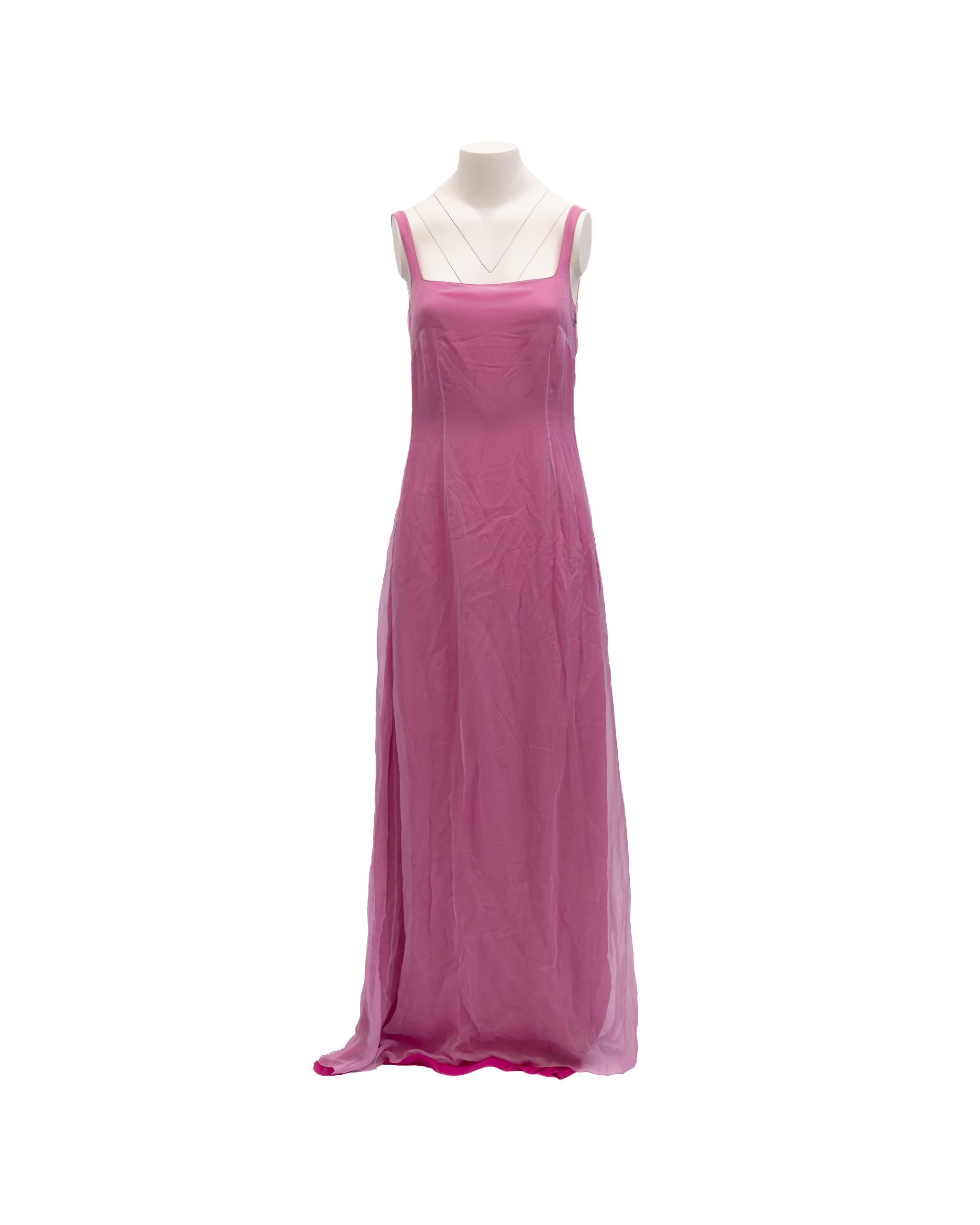 Valentino Garavani Pink Sleeveless Maxi Dress - Exquisite Elegance