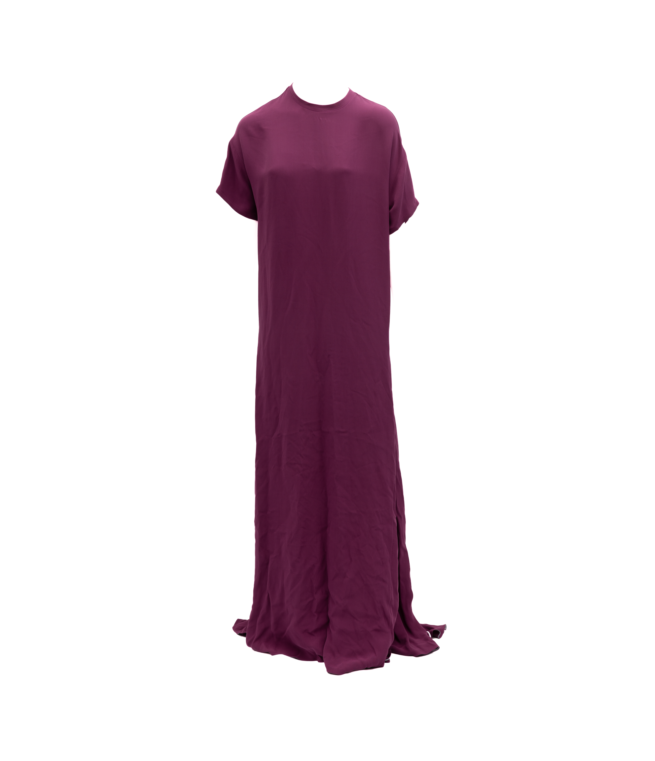 Valentino Garavani Burgundy Maxi Dress - Exquisite Haute Couture