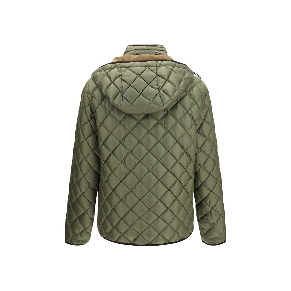 Indulge in the exquisite Moncler Multicolor Polyamide Full-Length Jacket, a masterpiece of contemporary design and luxurious craftsmanship, perfect for the discerning individual.
