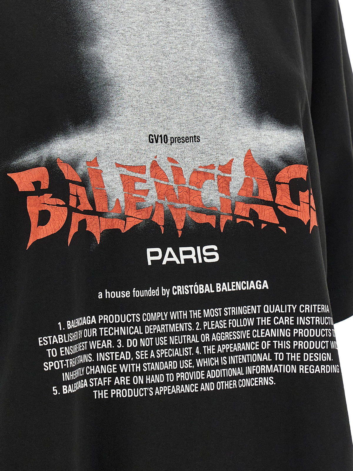 Experience the allure of Balenciaga's Black Cotton T-Shirt, where exceptional craftsmanship meets bold street style, perfect for the discerning fashion connoisseur.