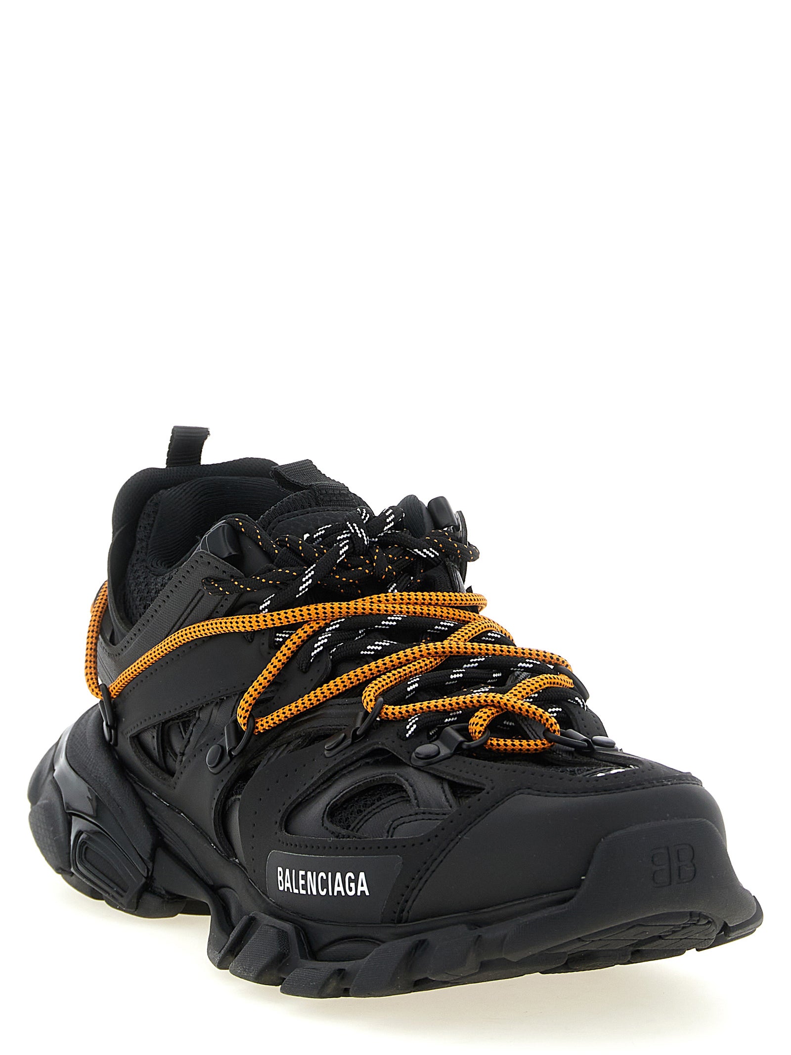 Balenciaga Black Polyethylene Athletic Sneakers - Elevate Your Style