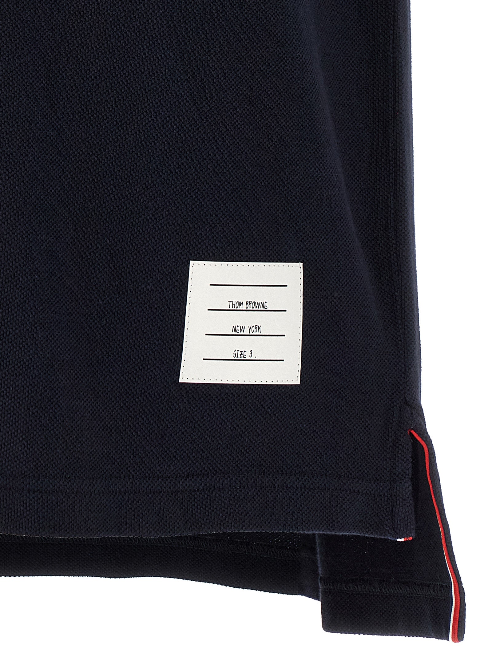 Thom Browne Blue Cotton Polo Shirt - Elevate Your Wardrobe