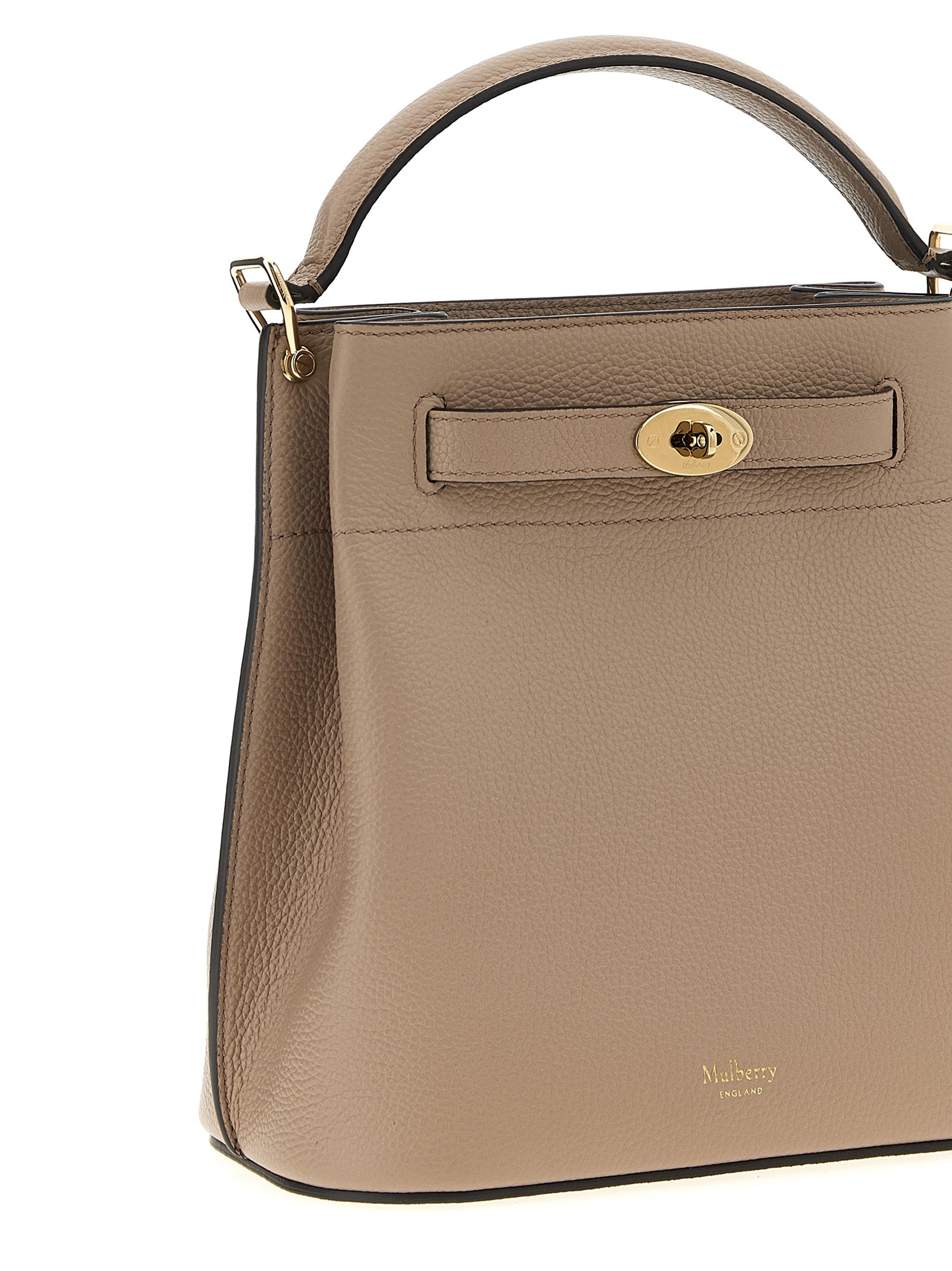 Mulberry Islington Crossbody Bag - Timeless Luxury in Gray Calfskin