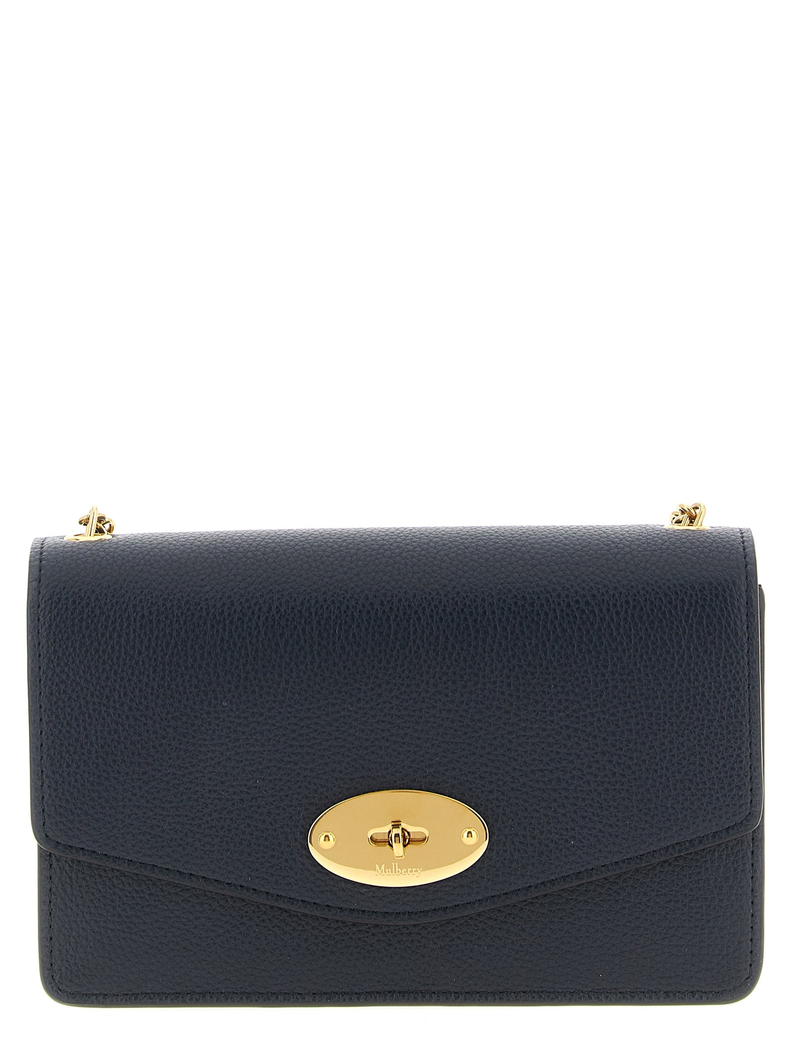 Mulberry Blue Calfskin Crossbody Bag - Timeless Luxury Accessory