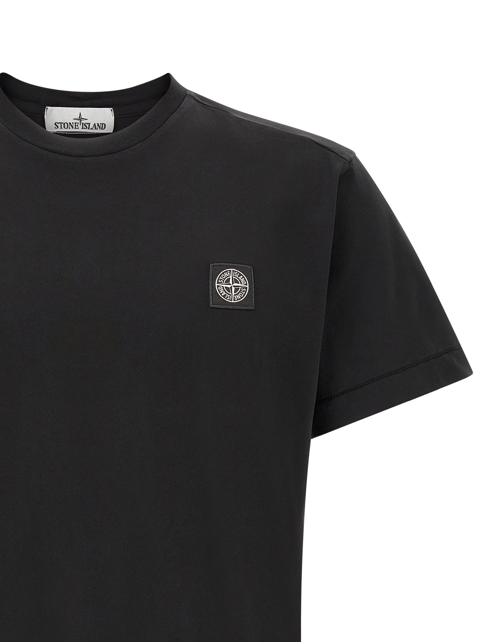 Stone Island Black Cotton Sportswear