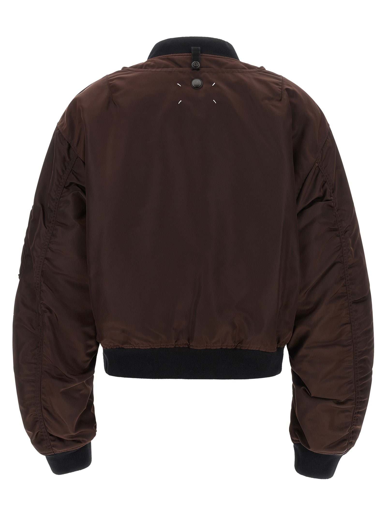 Maison Margiela Brown Polyamide Bomber