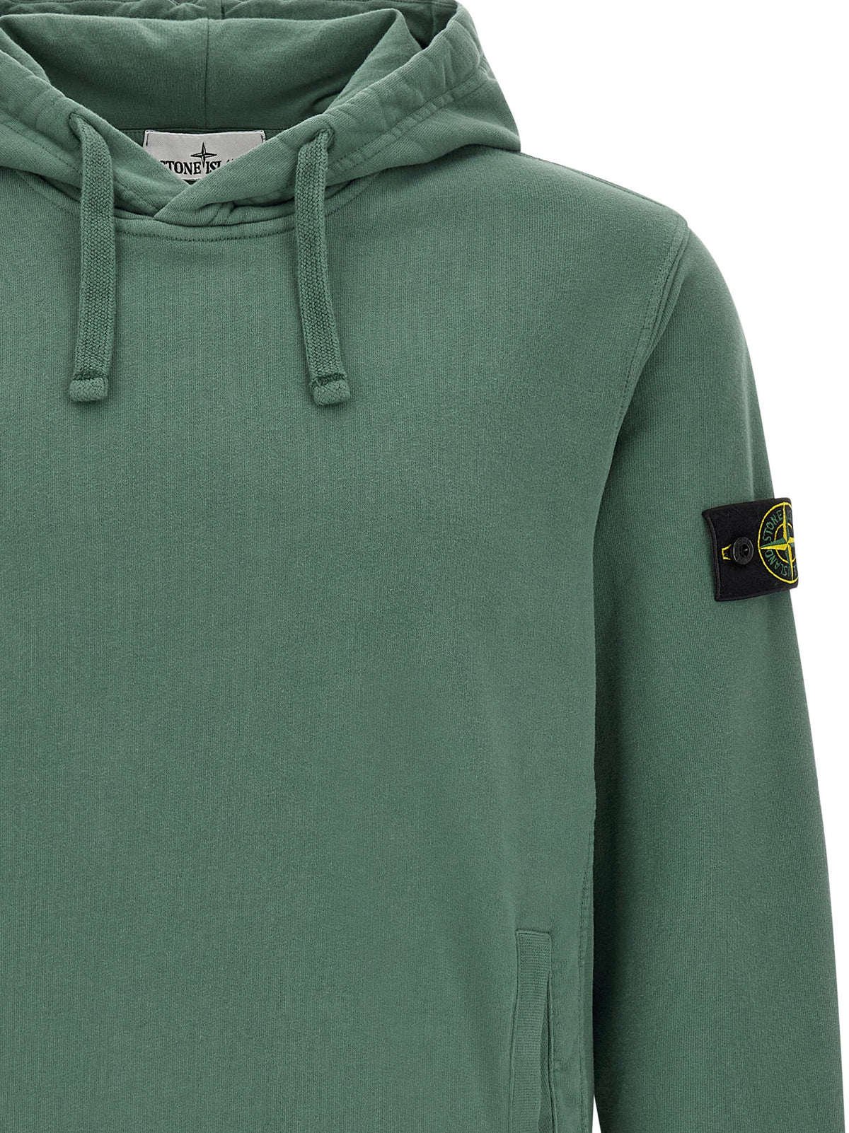 Stone Island Bicolor Cotton Sweatshirt - Luxury Redefined