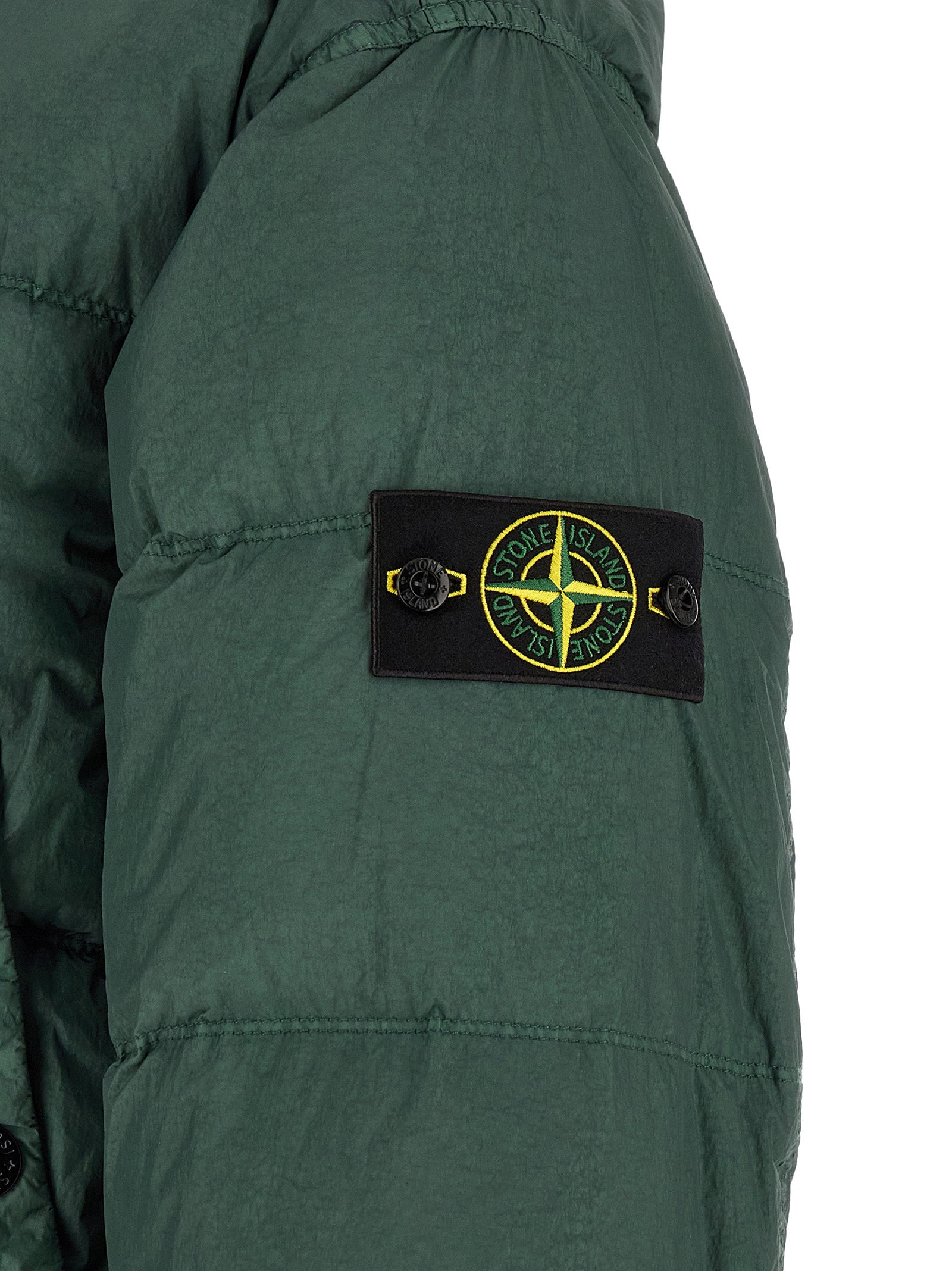 Stone Island Bicolor Polyamide Full-Length Jacket