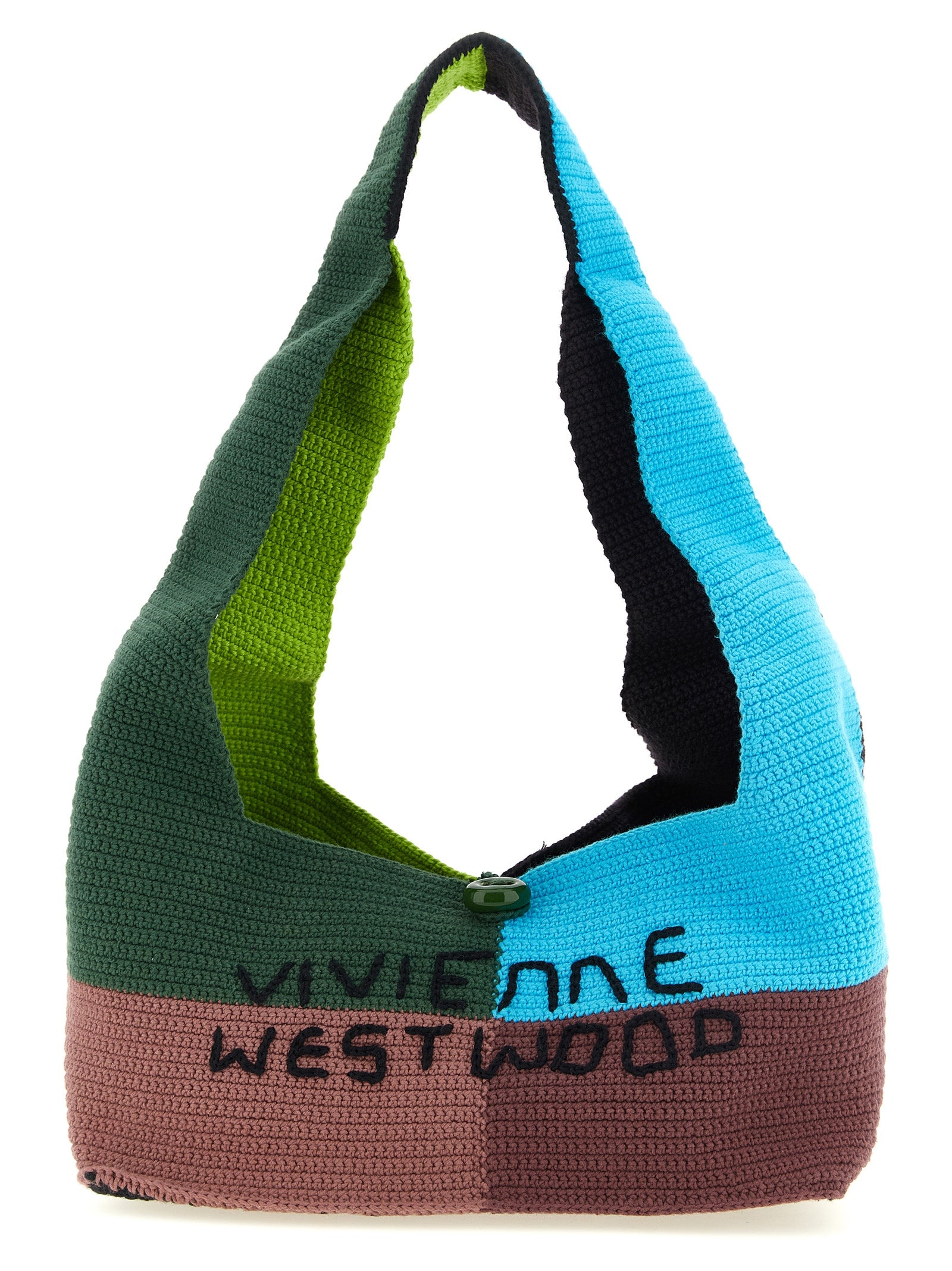 Vivienne Westwood Multicolor Cotton Shoulder Bag
