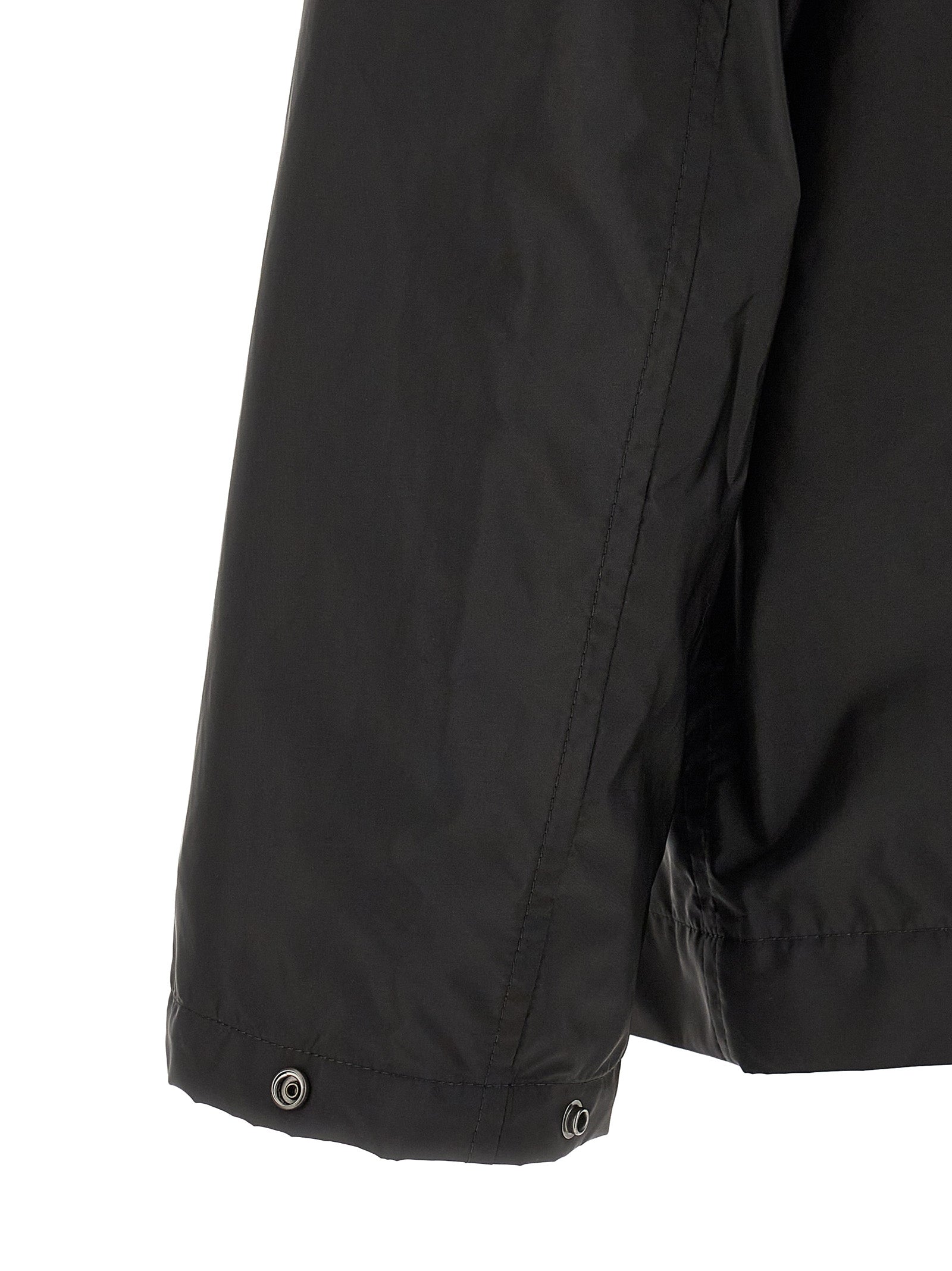Burberry Black Polyamide Shell Jacket - Timeless Urban Elegance