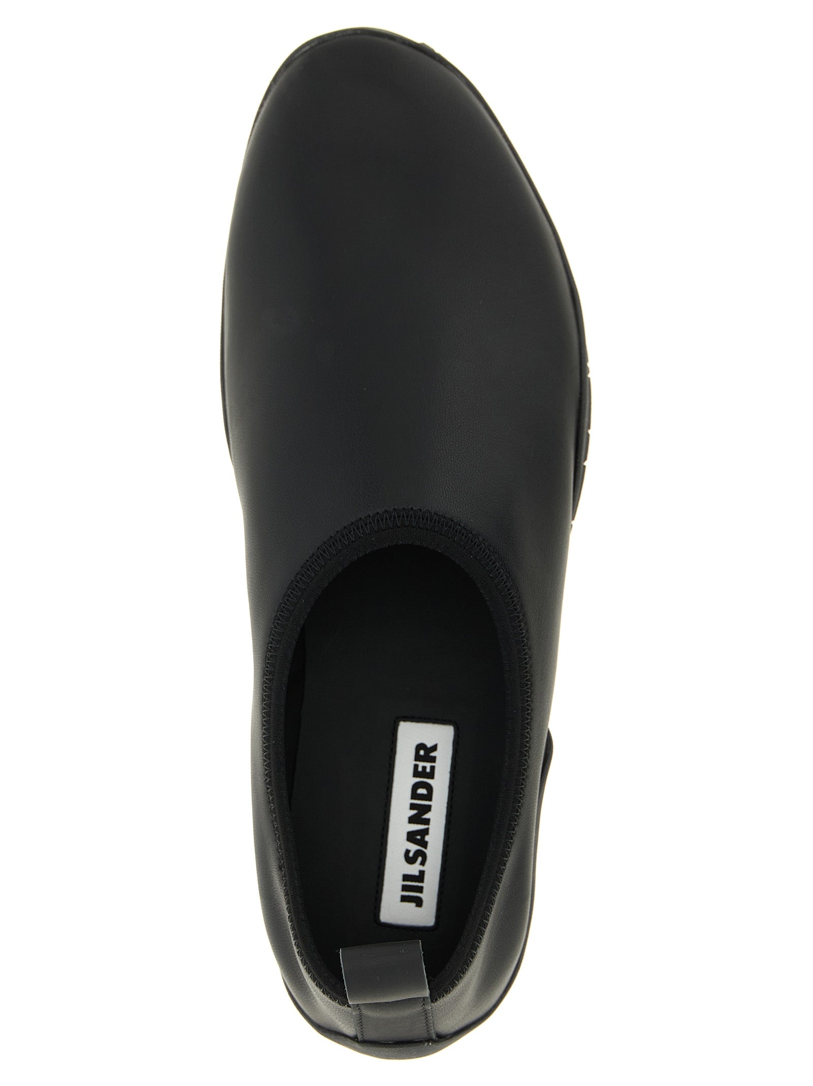 Jil Sander Elbe Black Flats - Elevate Your Luxe Footwear Collection