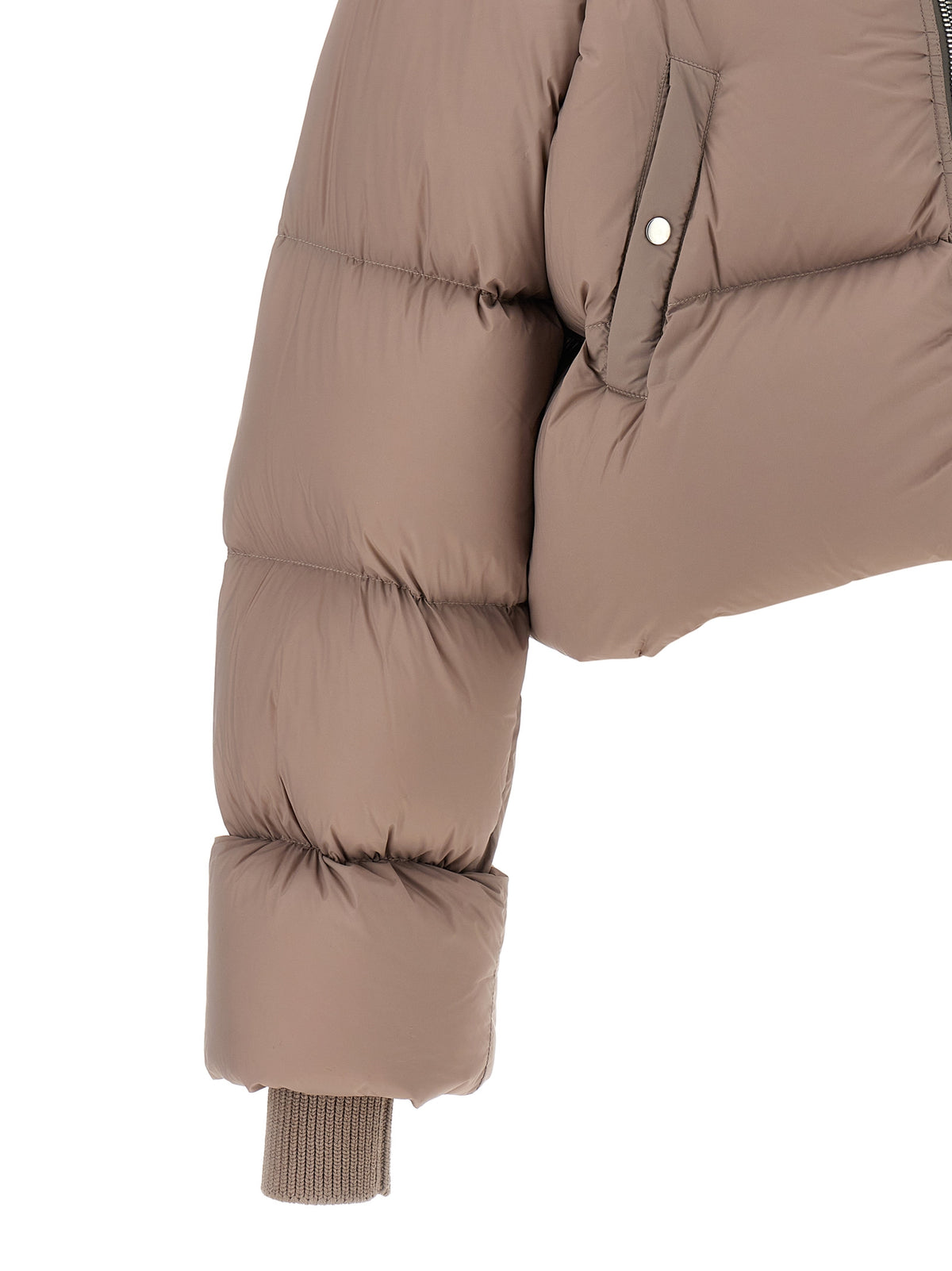 Rick Owens Multicolor Nylon Full-Length Jacket for Luxe Elegance