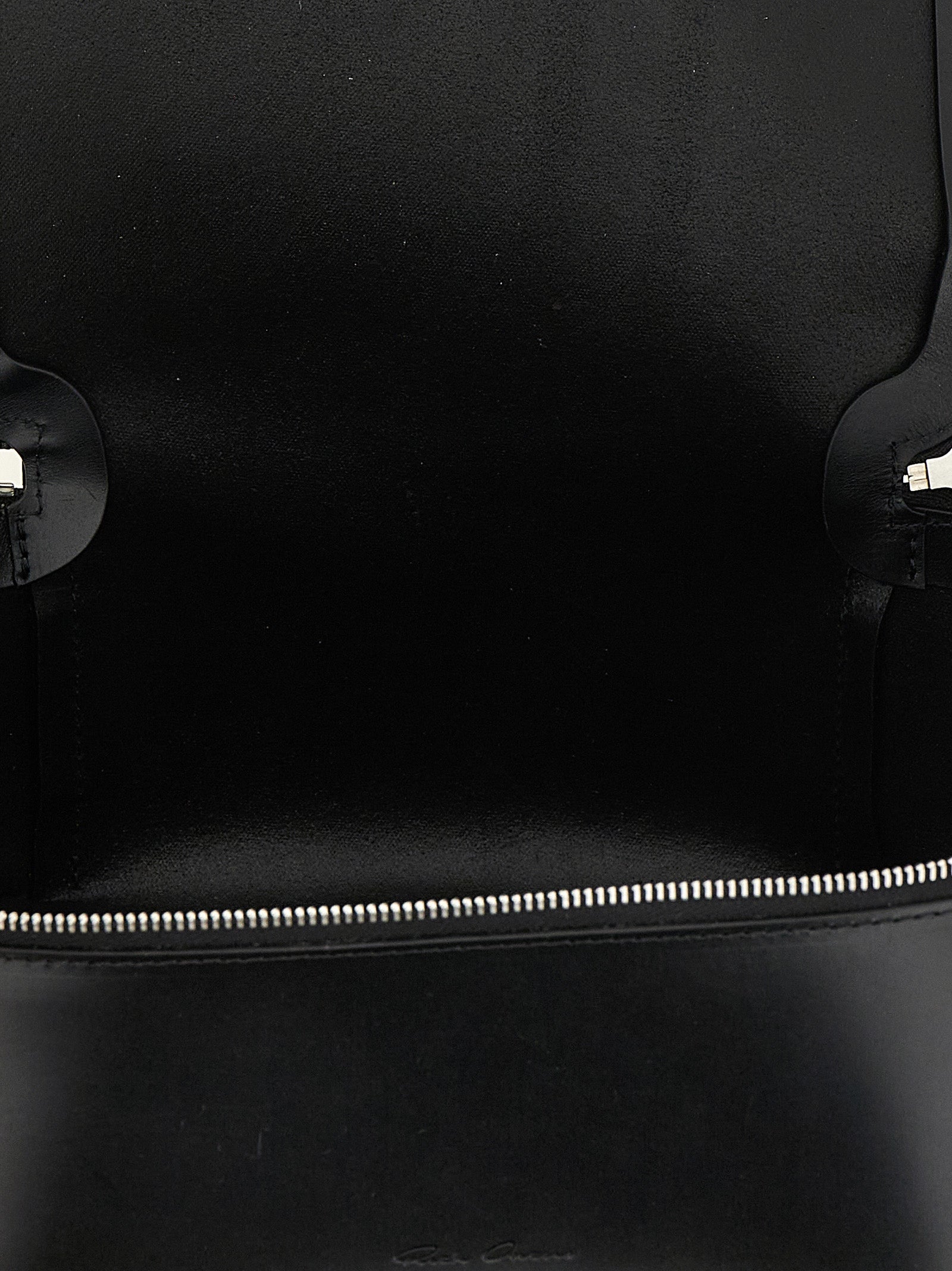 Rick Owens Grande Beauty Case in Black Calfskin Luxury Accessory