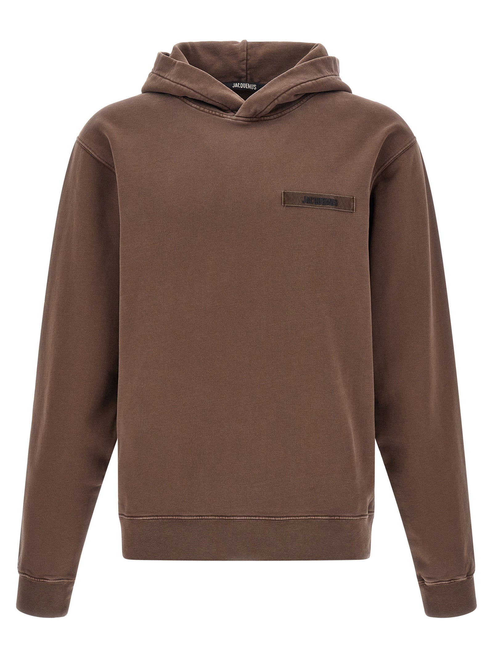 Jacquemus Brown Cotton Sweatshirt - Elevate Your Casual Elegance