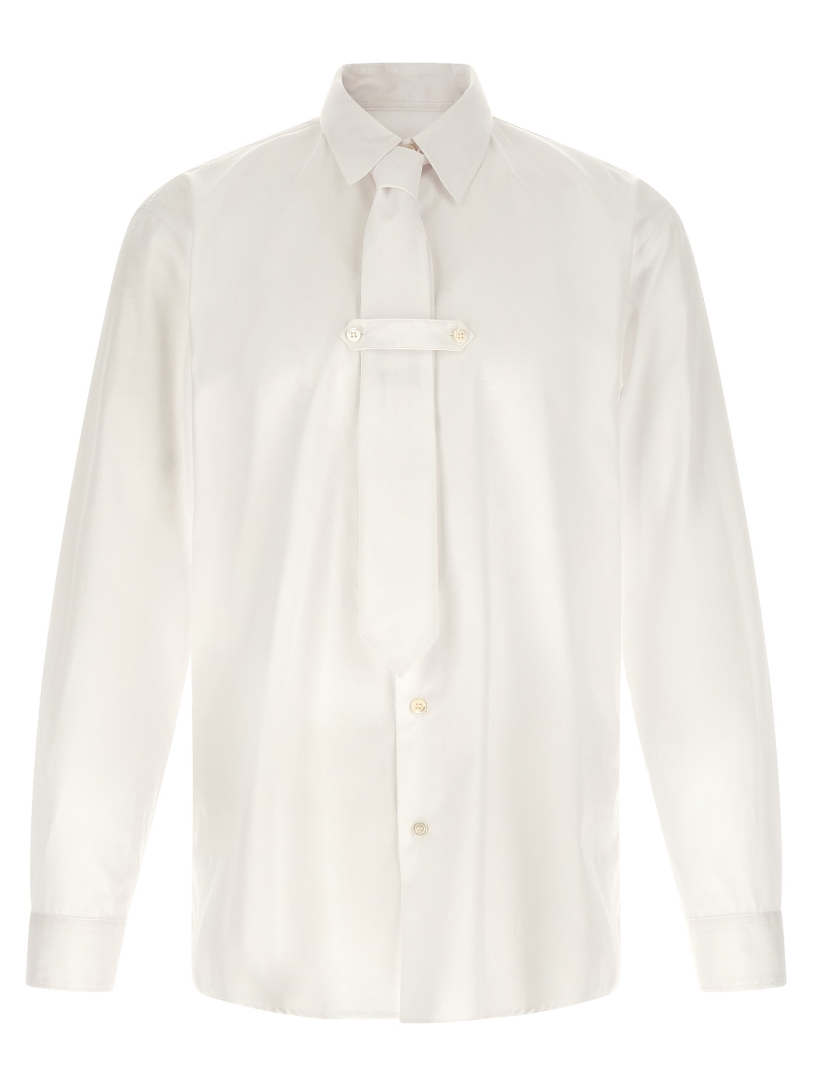 Dries Van Noten White Cotton Blouse - Avant-Garde Luxury Fashion