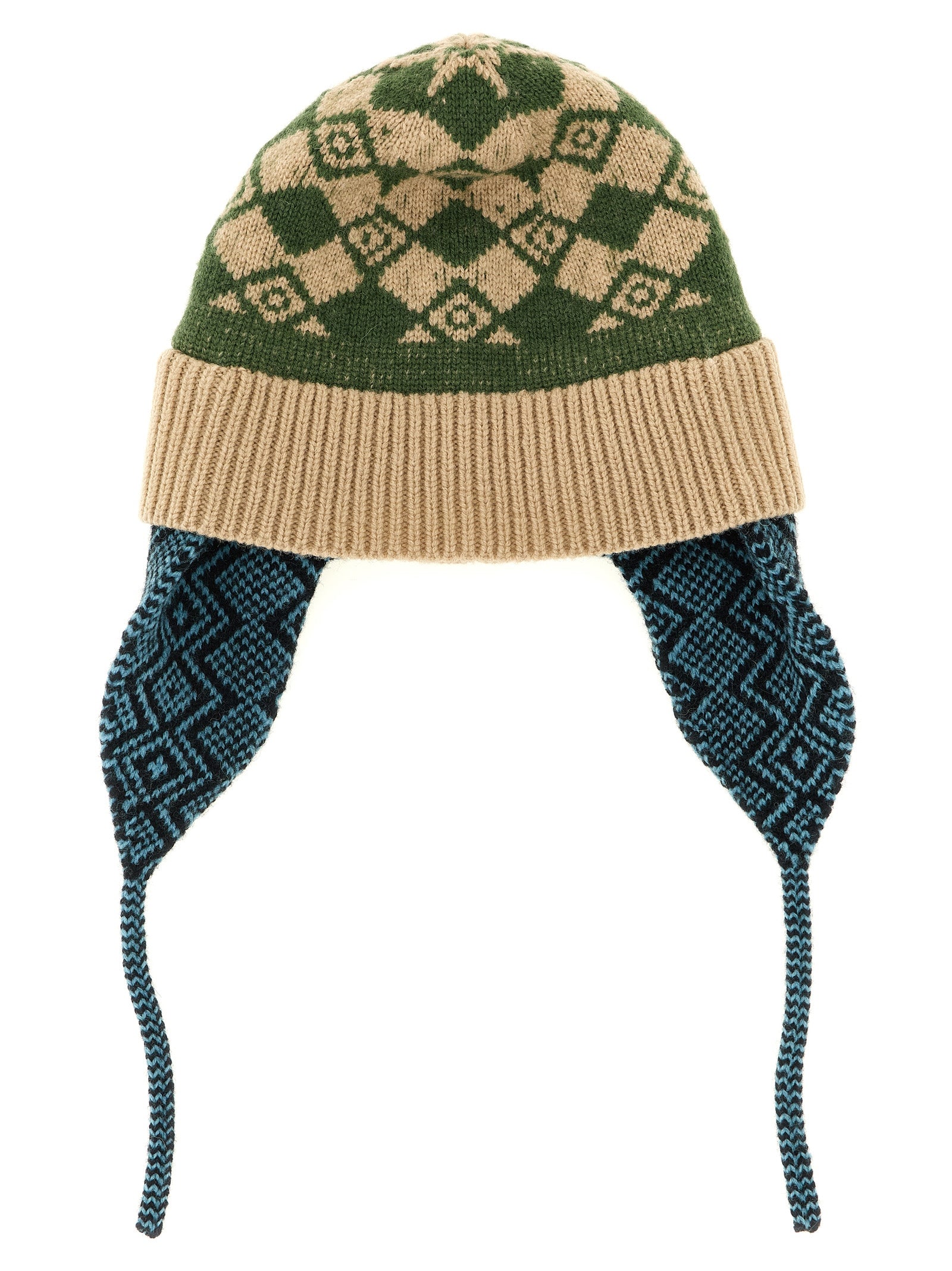 Dries Van Noten Multicolor Wool Ear Muffs - Elevate Your Winter Style