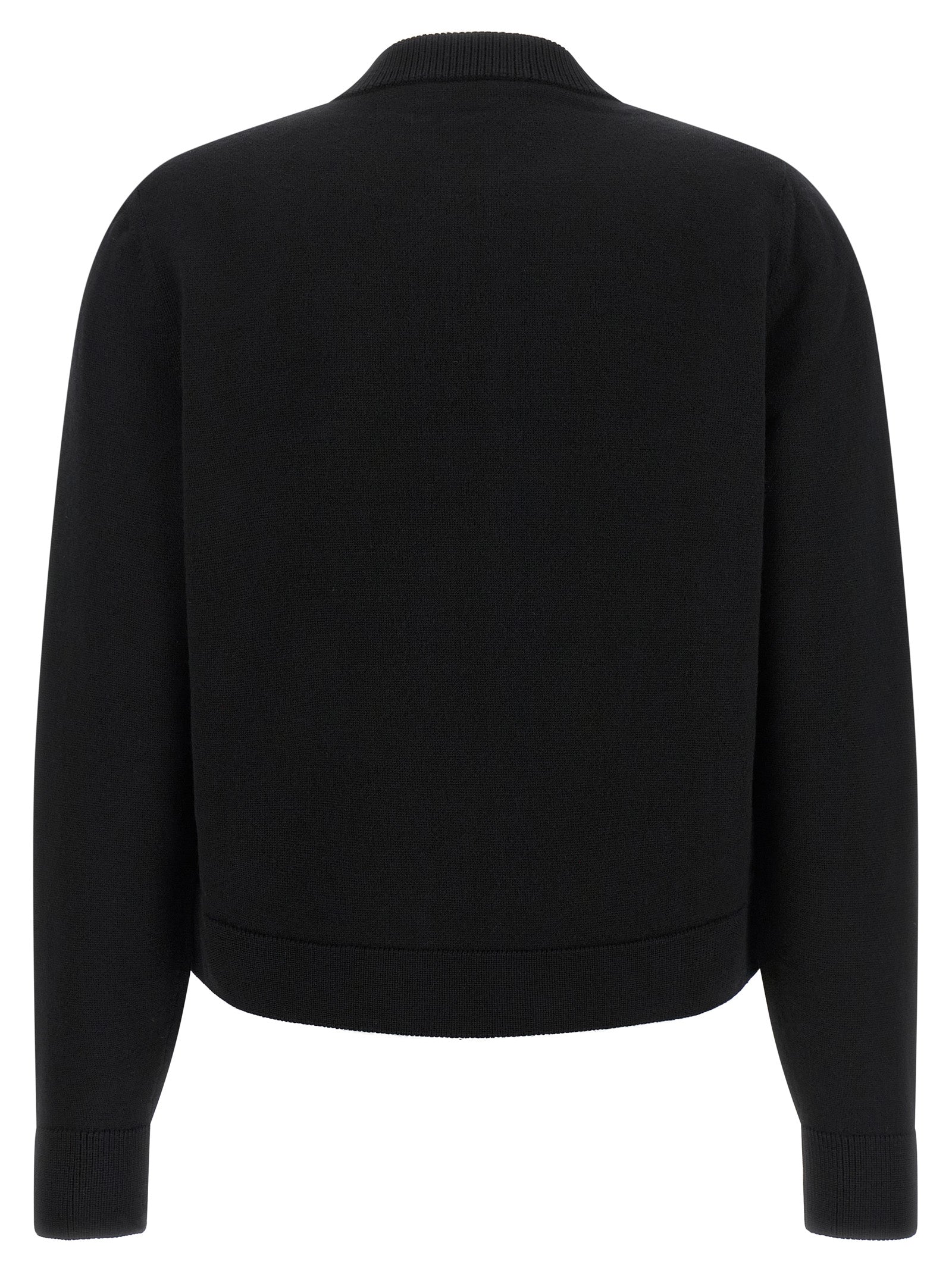 Moncler Black Cardigan - Elevate Your Wardrobe with Luxury