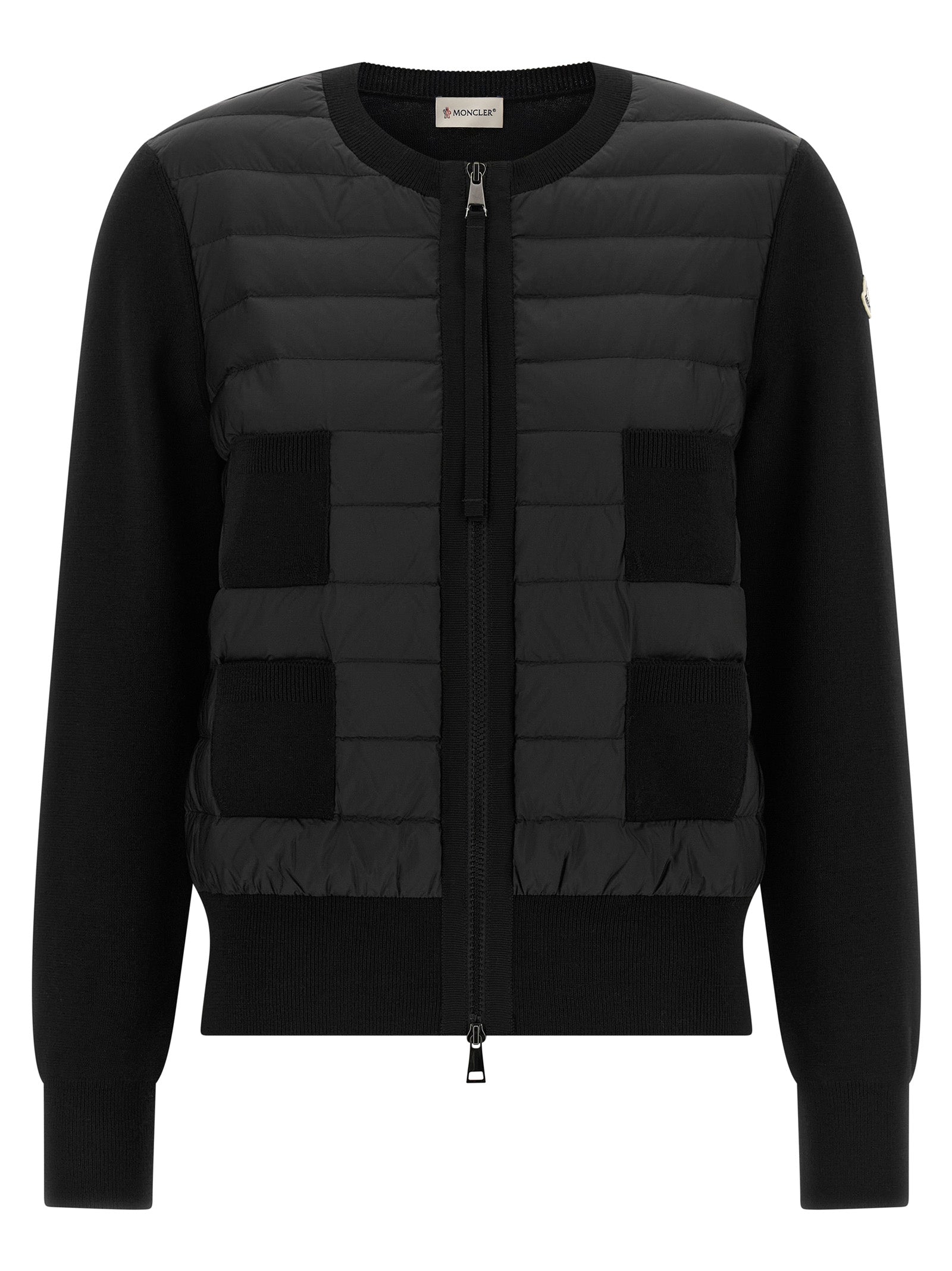 Moncler Black Polyamide Cardigan