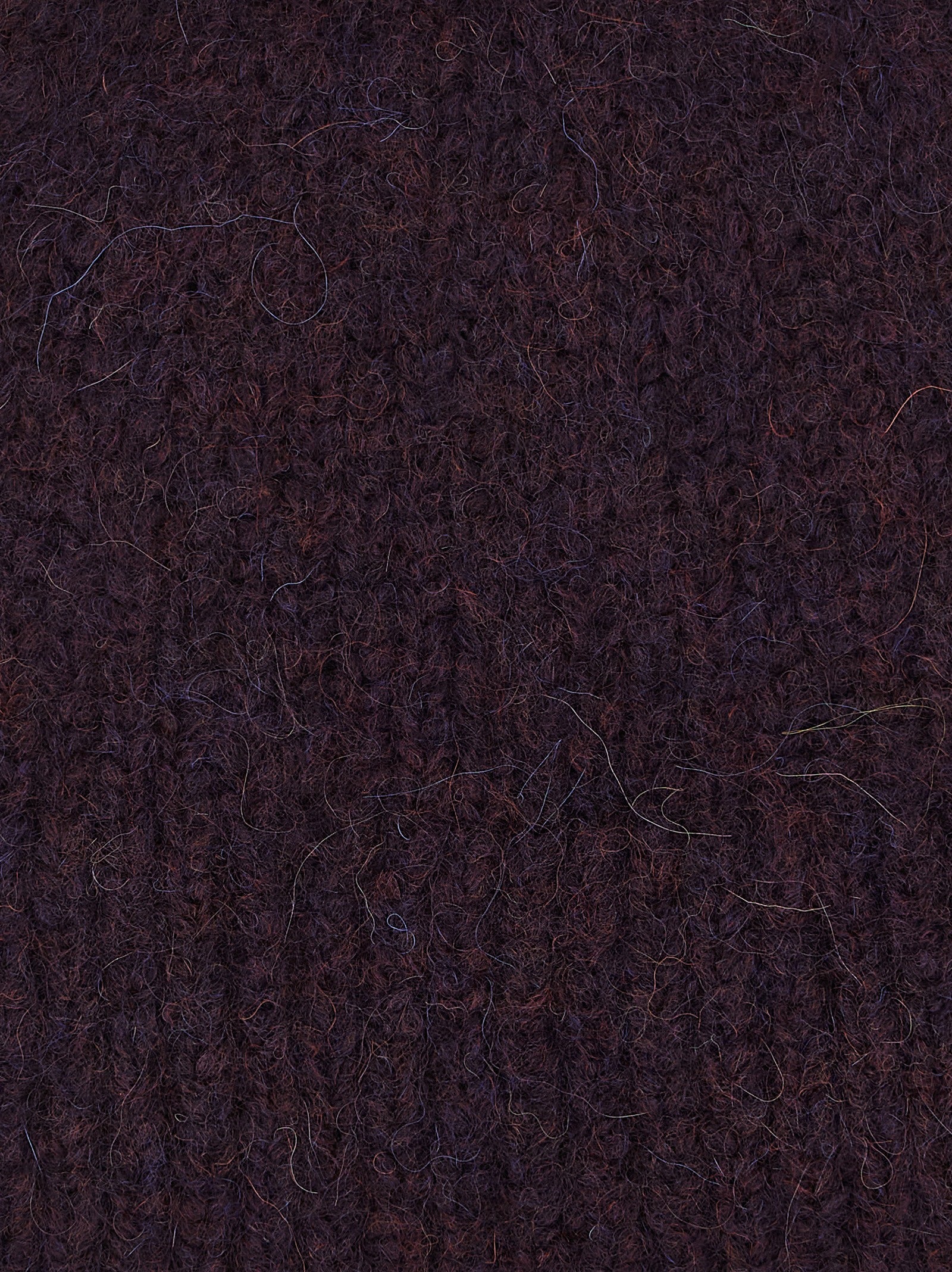 Dries Van Noten Purple Wool Beanie