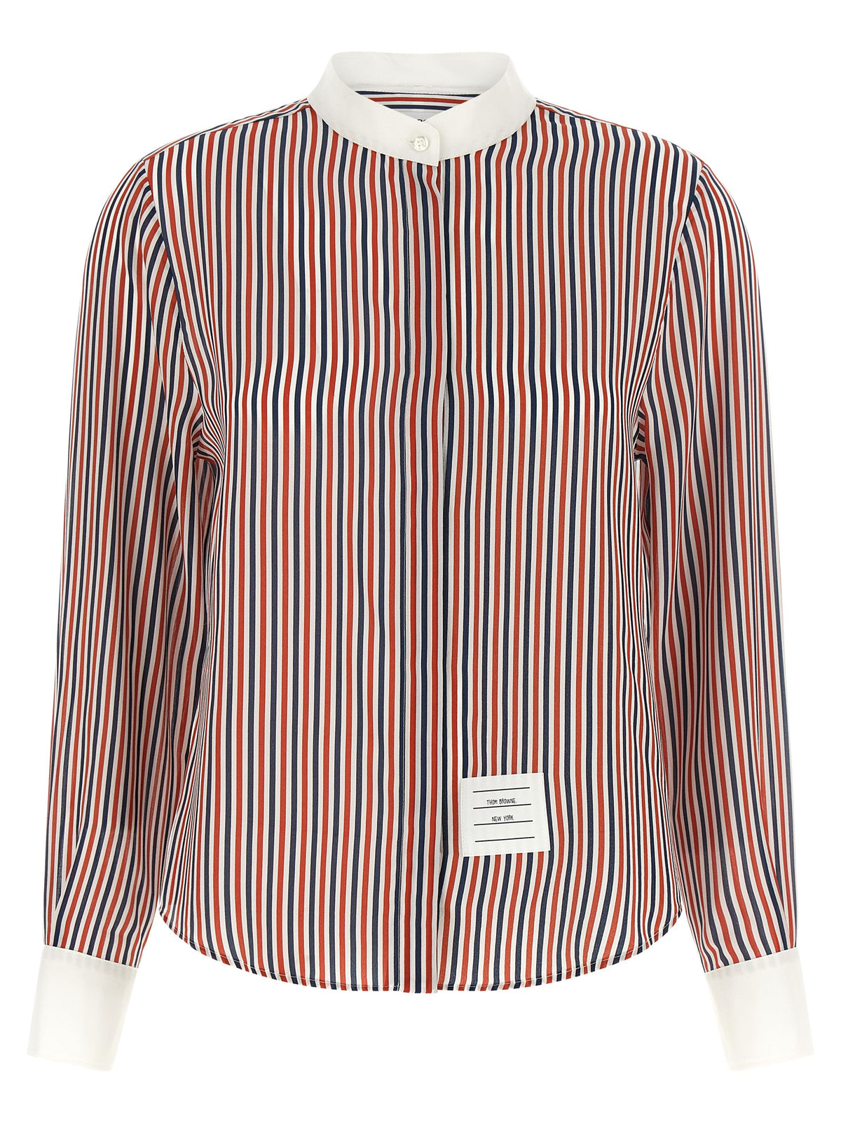 Thom Browne Multicolor Silk Blouse - Elevate Your Elegance