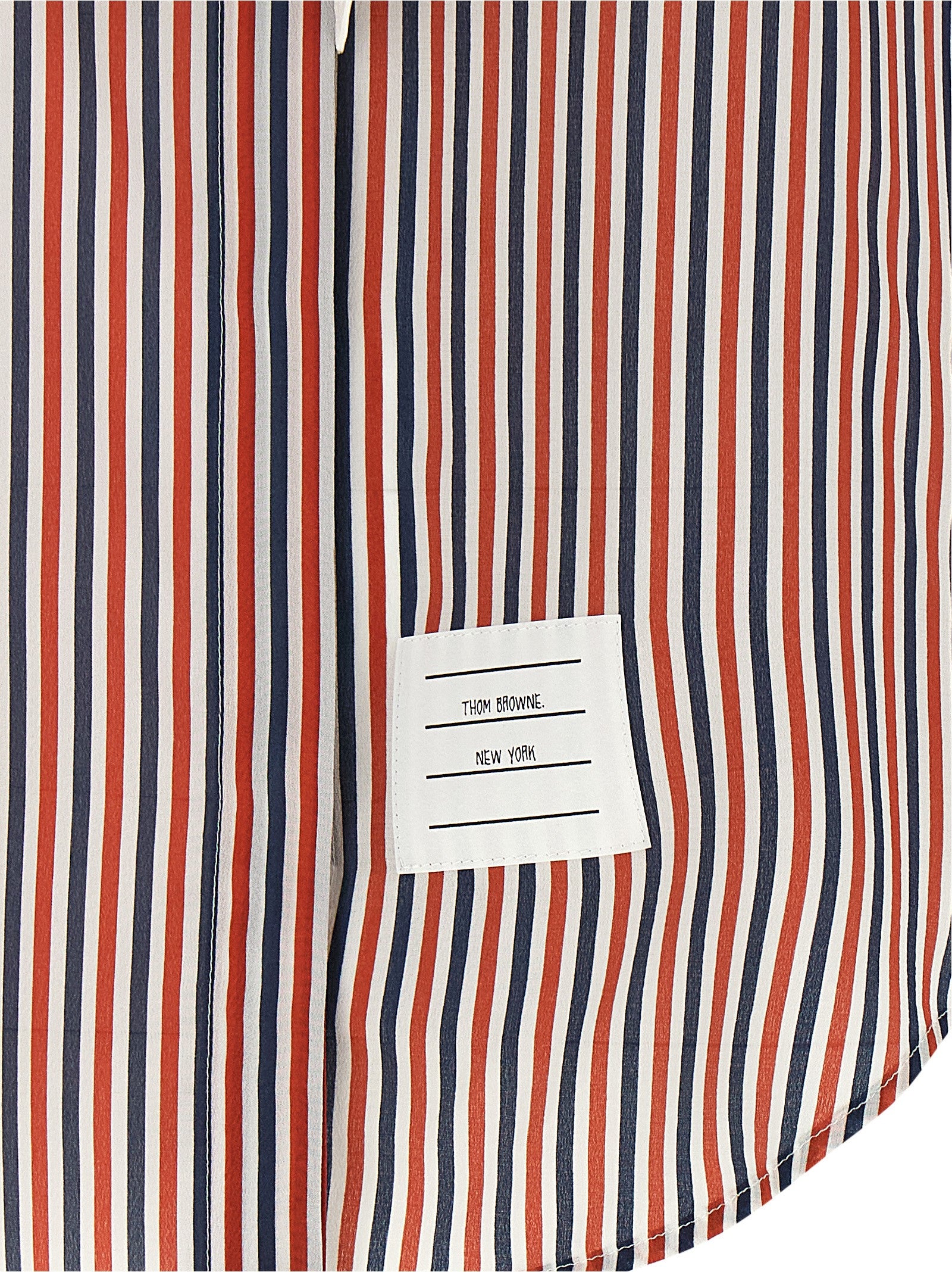 Thom Browne Multicolor Silk Blouse - Exquisite Couture Elegance