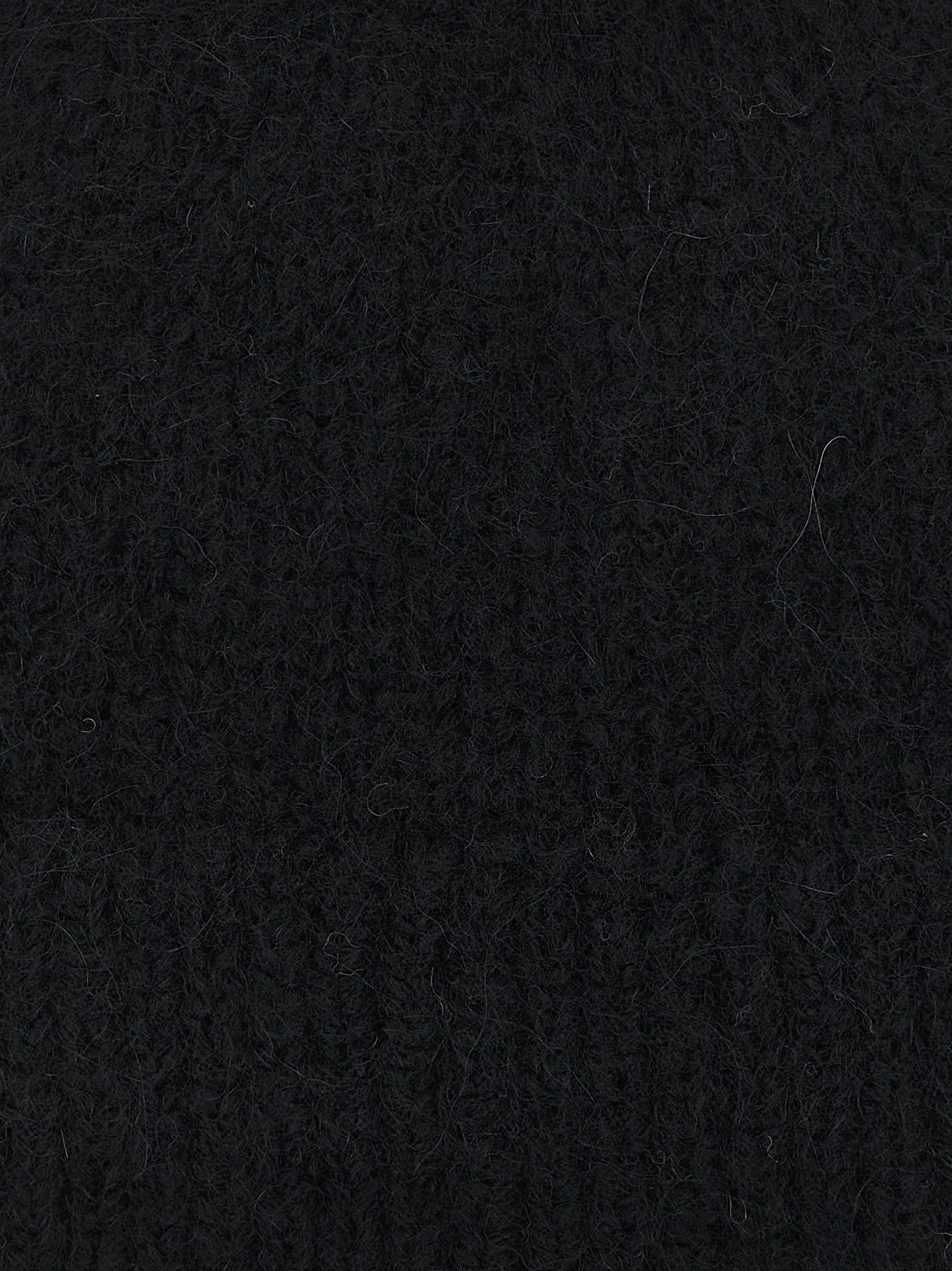Dries Van Noten Black Wool Beanie