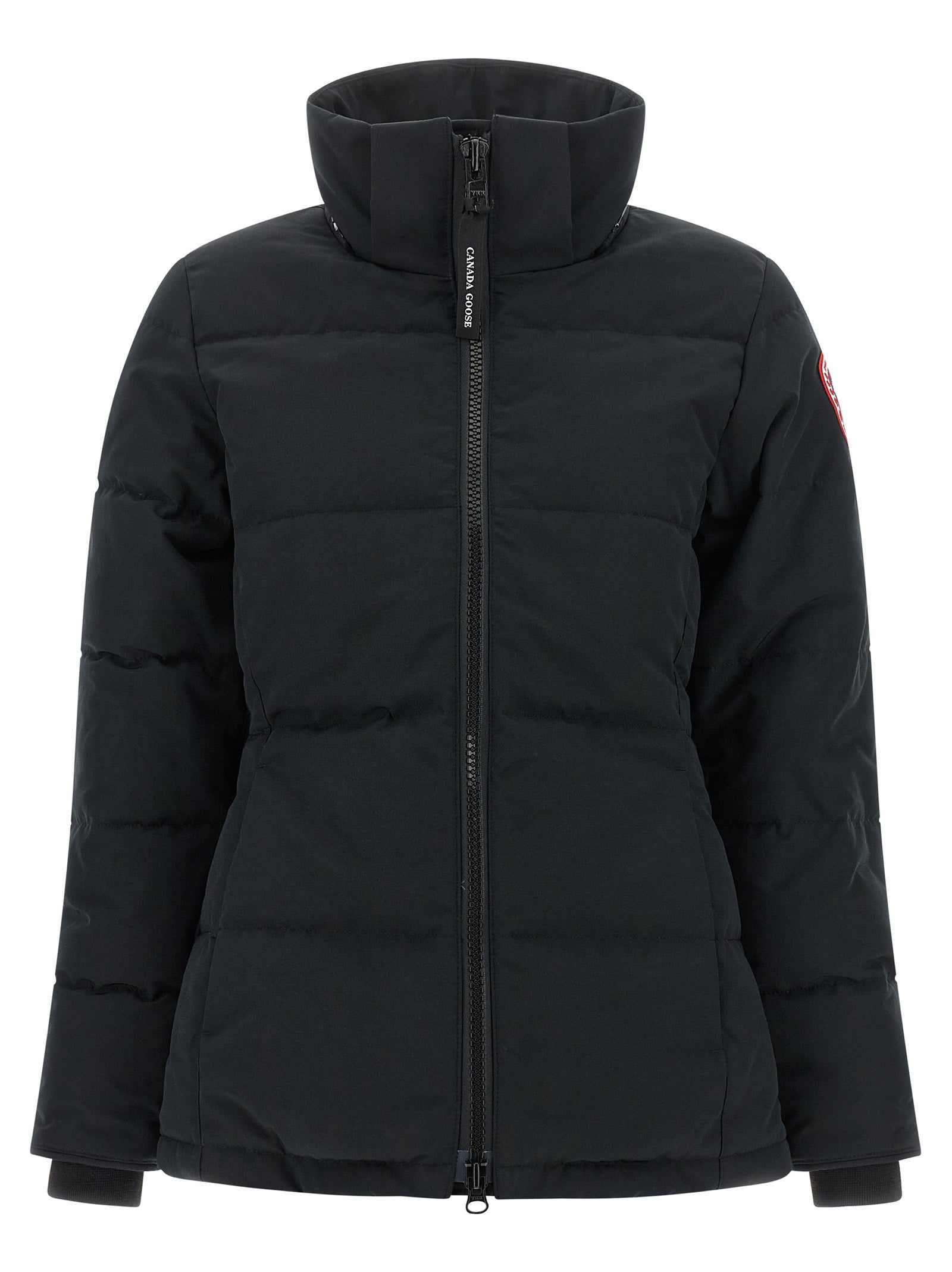 Elevate your winter wardrobe with the Canada Goose Chelsea Parka, crafted from water-repellent Arctic Tech fabric and filled with sustainably sourced duck down for unmatched warmth and style.