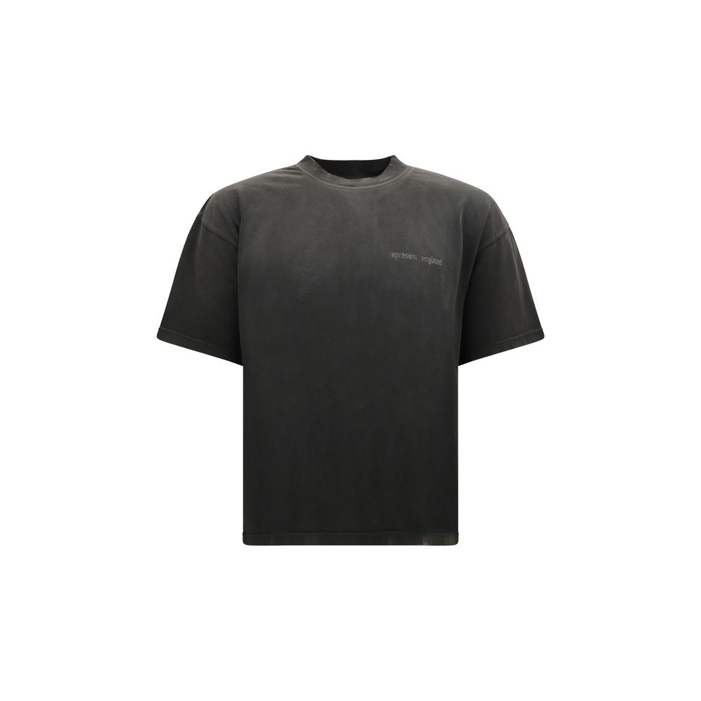Elevate your wardrobe with the Represent Gray Cotton T-Shirt, a luxurious blend of comfort and bold design, crafted from 100% cotton for the discerning individual.