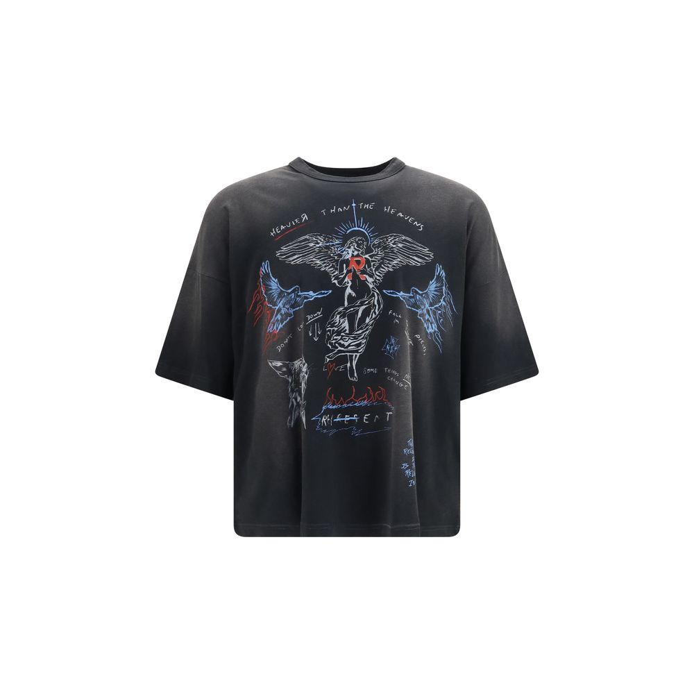 Indulge in the Heavier Than The Heavens long-sleeve T-shirt by Represent, a luxurious blend of cotton and hemp, embodying timeless elegance and rock-inspired sophistication.