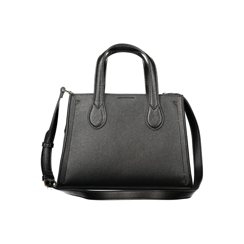 Indulge in the elegance of the Twinset Black Polyethylene Handbag, a timeless accessory that embodies exquisite craftsmanship and sophistication for discerning tastes.