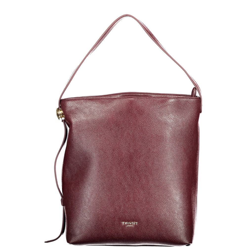 Discover the Twinset Red Polyethylene Handbag, a symbol of refined elegance and exquisite craftsmanship, perfect for those who embody luxury and sophistication.
