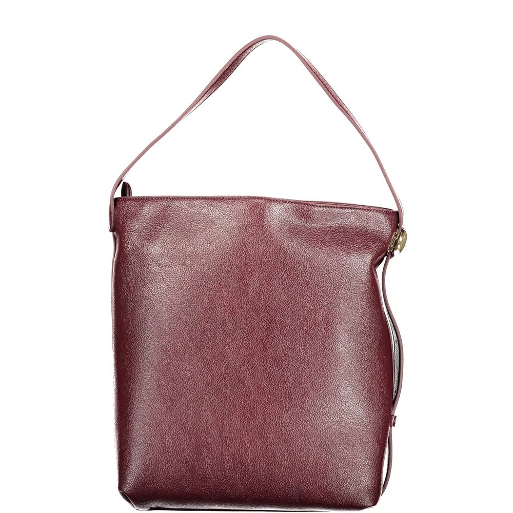 Indulge in the Twinset Red Polyethylene Handbag, a symbol of refined elegance with exquisite detailing, perfect for those who appreciate luxury and sophistication.