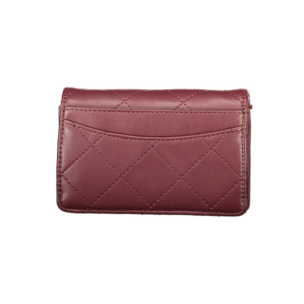 Indulge in the elegance of the Twinset Red Polyethylene Wallet, a timeless accessory that embodies exquisite craftsmanship and luxurious design, perfect for the discerning individual.