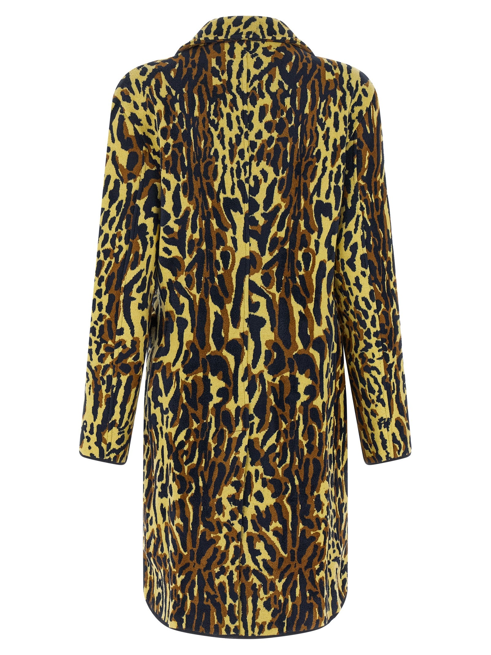 Marni Multicolor Virgin Wool Coat