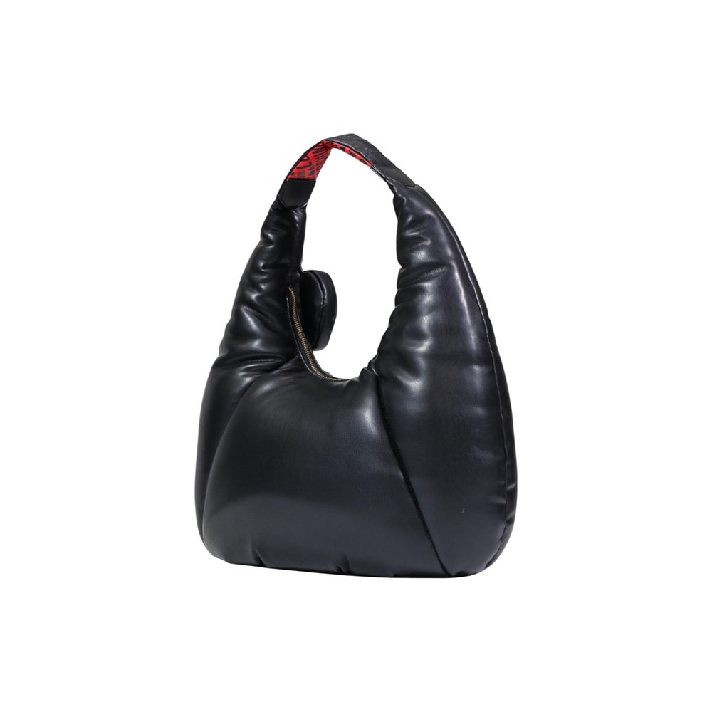 Elevate your style with the Love Moschino Bicolor Polyethylene Handbag, a fusion of elegance and functionality, crafted for those who embody luxury and sophistication.