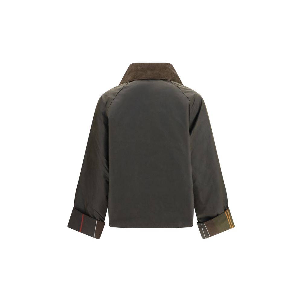 Barbour Bicolor Cotton Full-Length Jacket - Timeless Luxury Outerwear