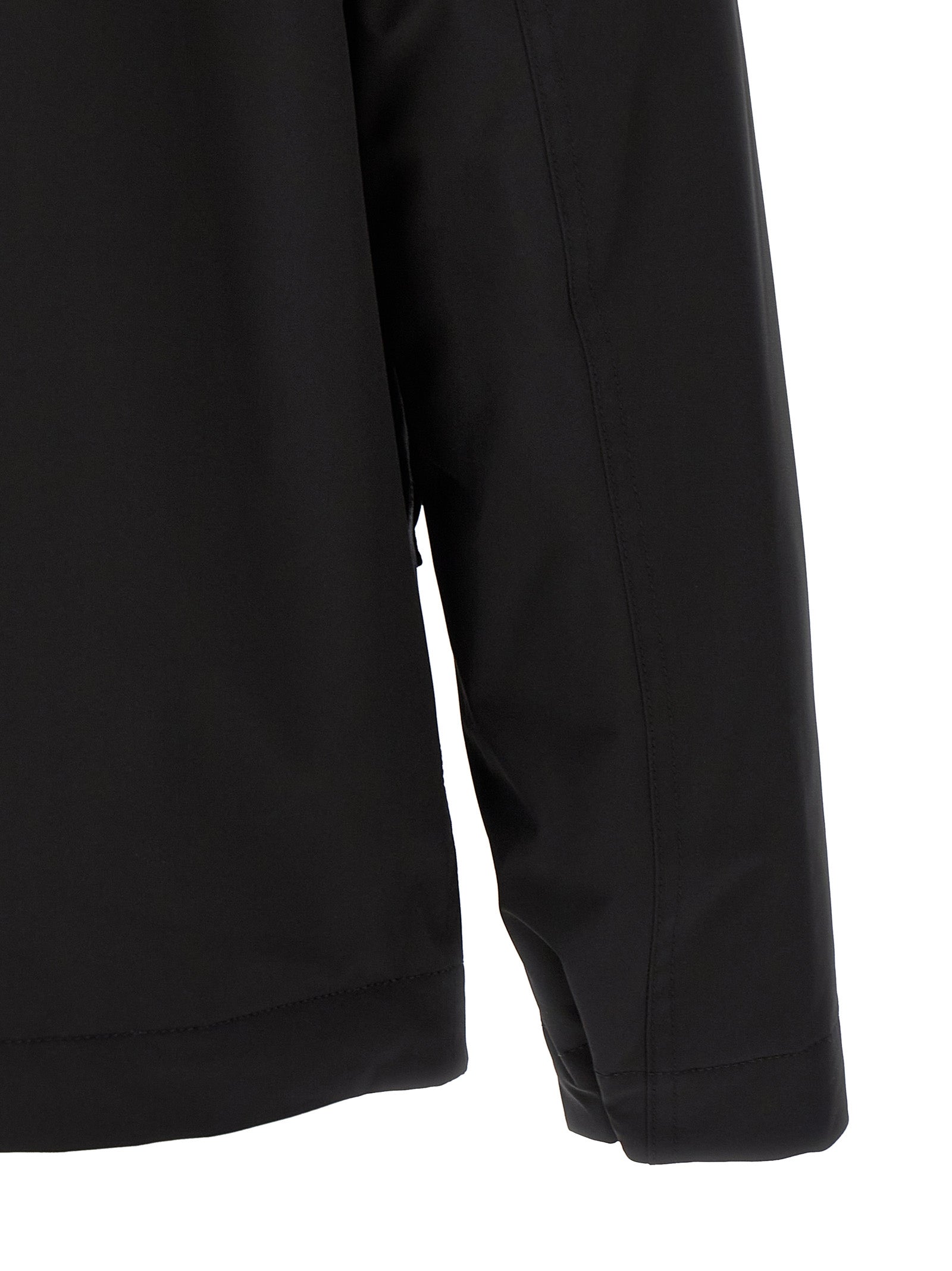Stone Island Black Shell Jacket - Elevate Your Contemporary Style