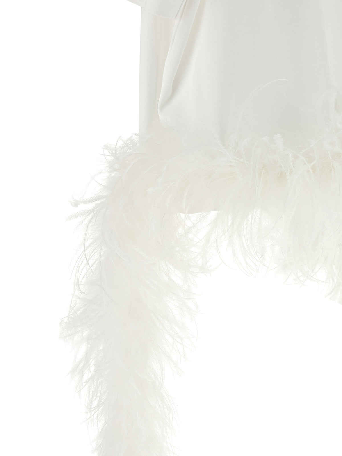 Darkpark White Cotton T-Shirt - Luxurious Oversized Elegance