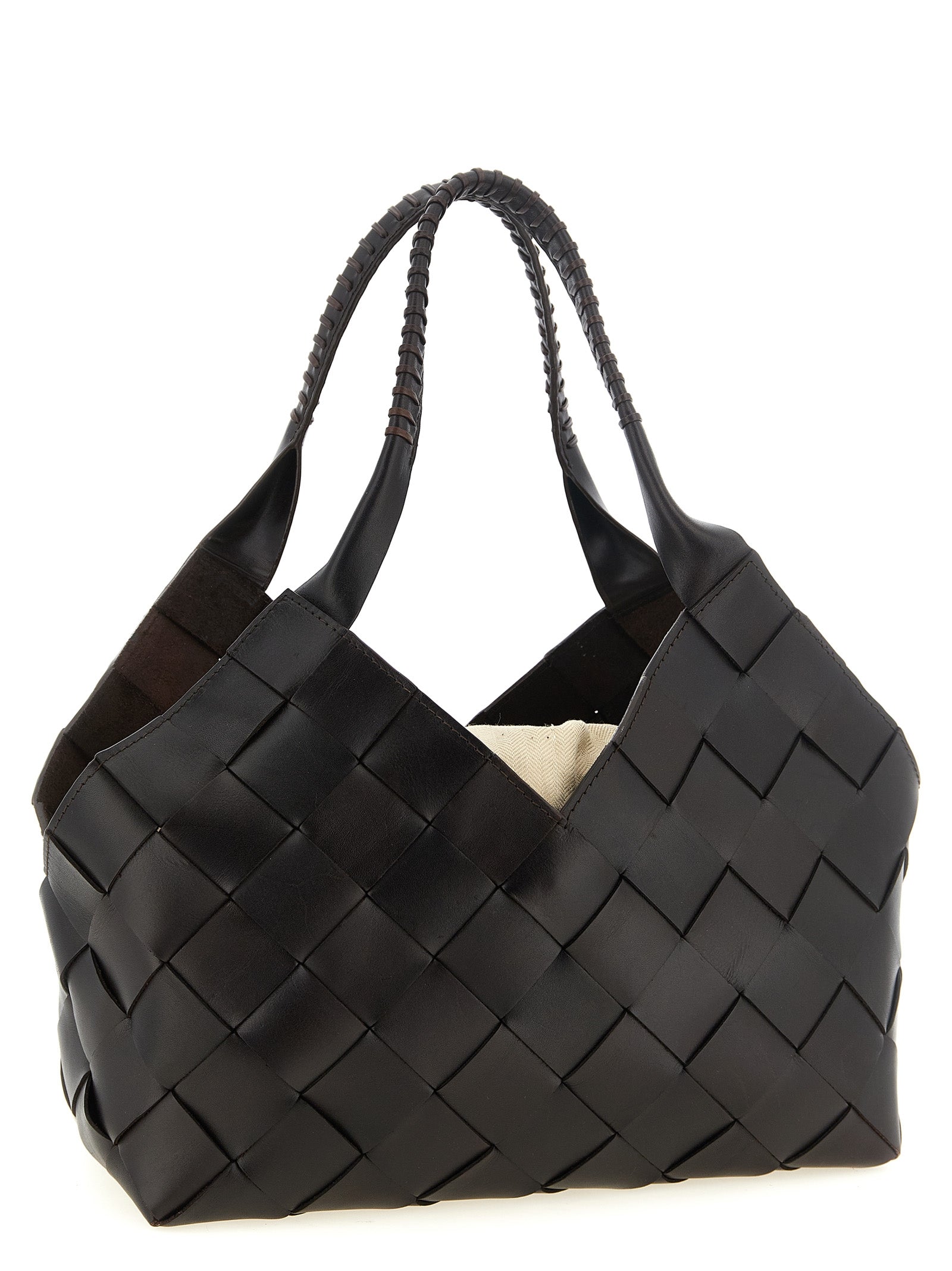 Dragon Diffusion Brown Calfskin Shoulder Bag