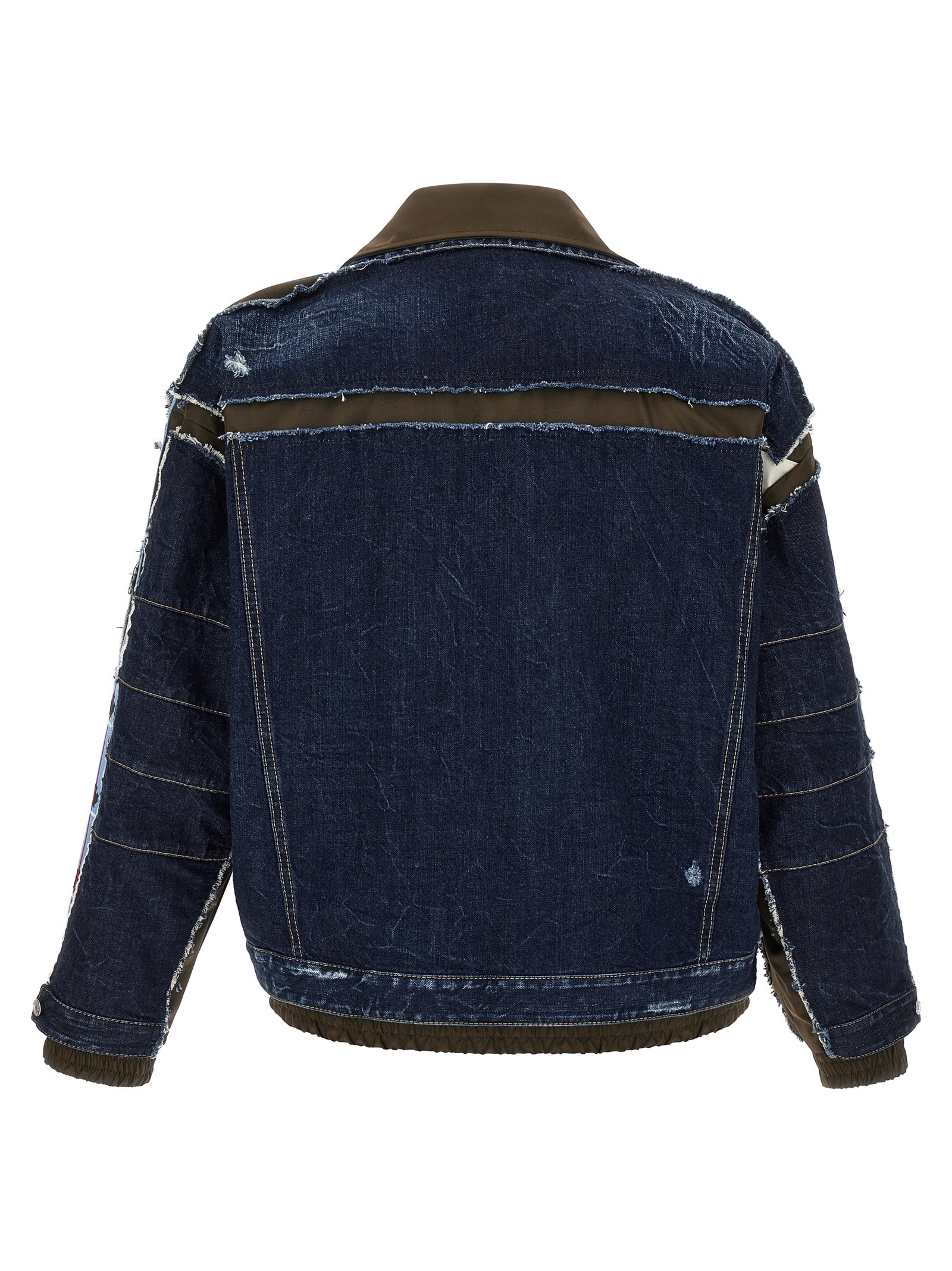 Dsquared² Blue Cotton Denim Jacket - Avant-Garde Luxury Outerwear