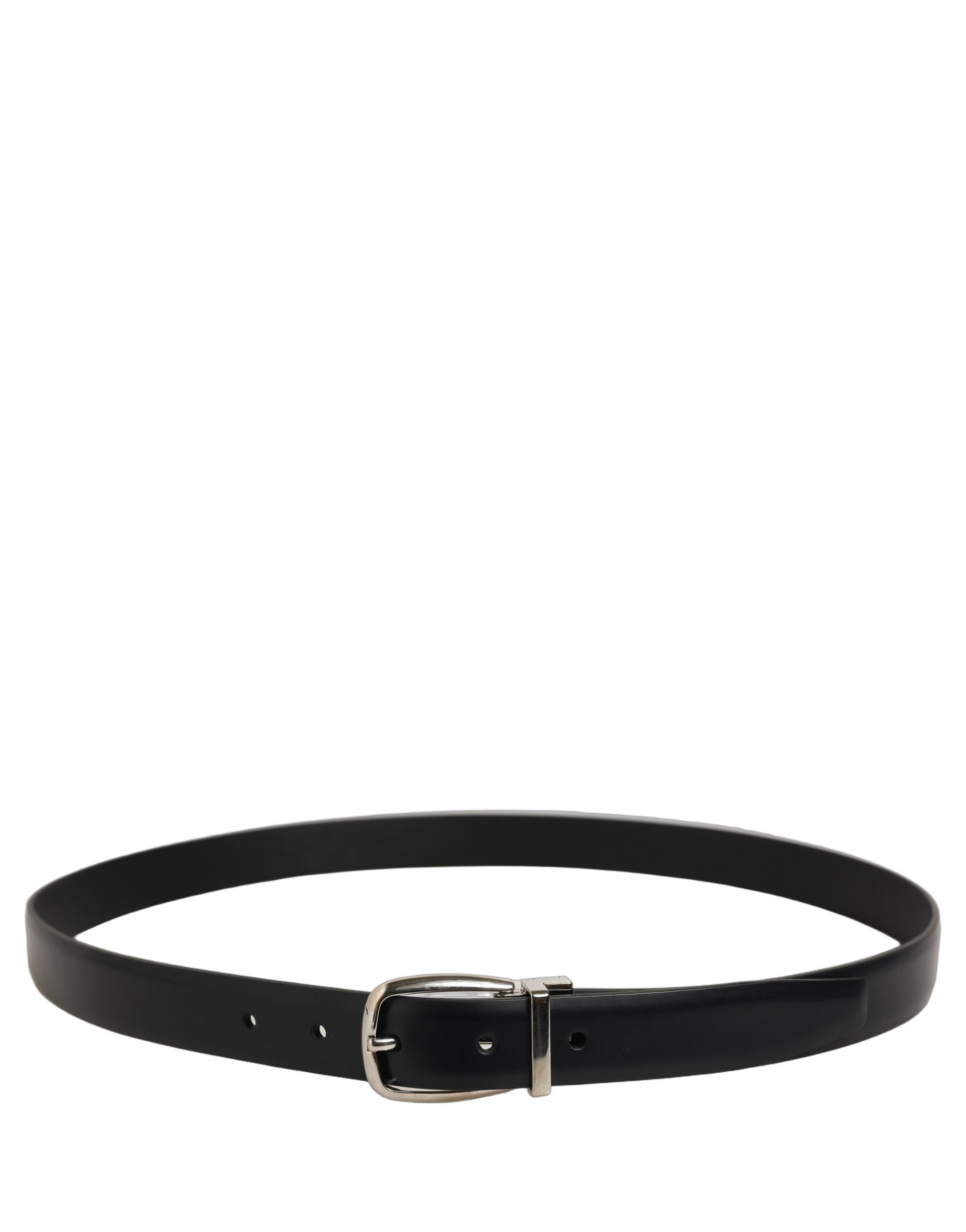 Dolce & Gabbana Blue Calf Leather Belt - Timeless Luxury Accessory