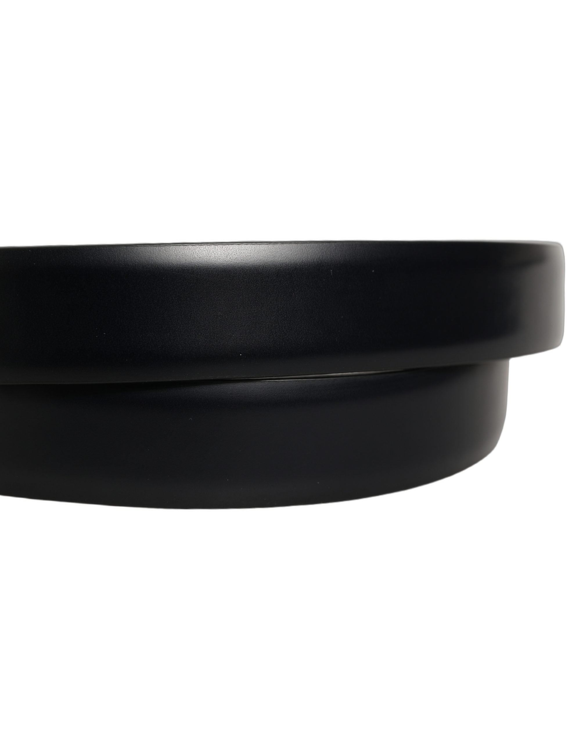 Dolce & Gabbana Blue Calf Leather Belt - Timeless Luxury Accessory