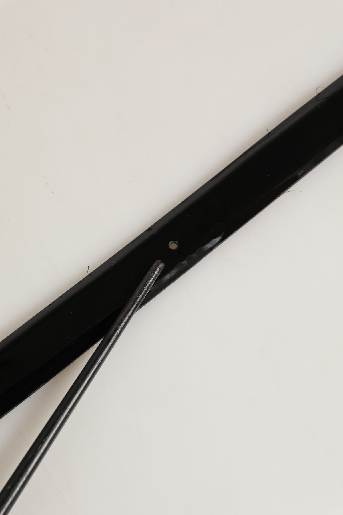 Dolce & Gabbana Black Leather Belt with Silver Tone Buckle