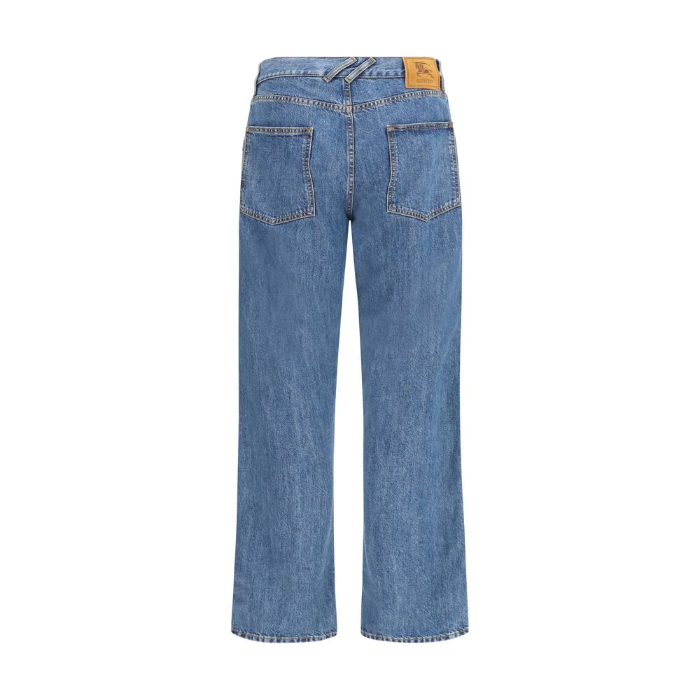 Burberry Straight-Leg Jeans - Timeless Luxury in Denim