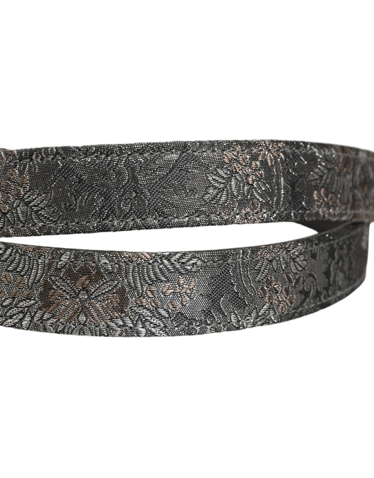 Dolce & Gabbana Floral Jacquard Belt - Timeless Luxury Accessory
