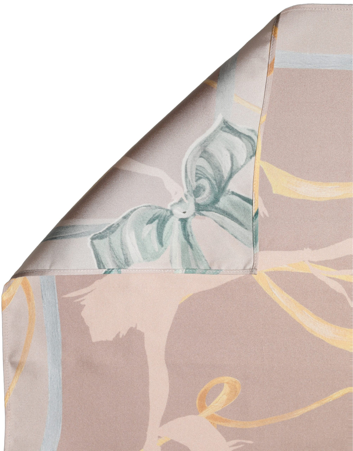 Dolce & Gabbana Multicolor Silk Ballerina Foulard Scarf