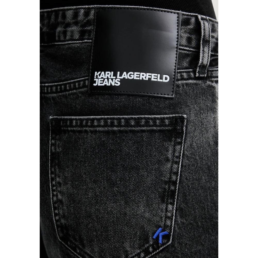 Karl Lagerfeld Relaxed Fit Jeans - Timeless Luxury in Black