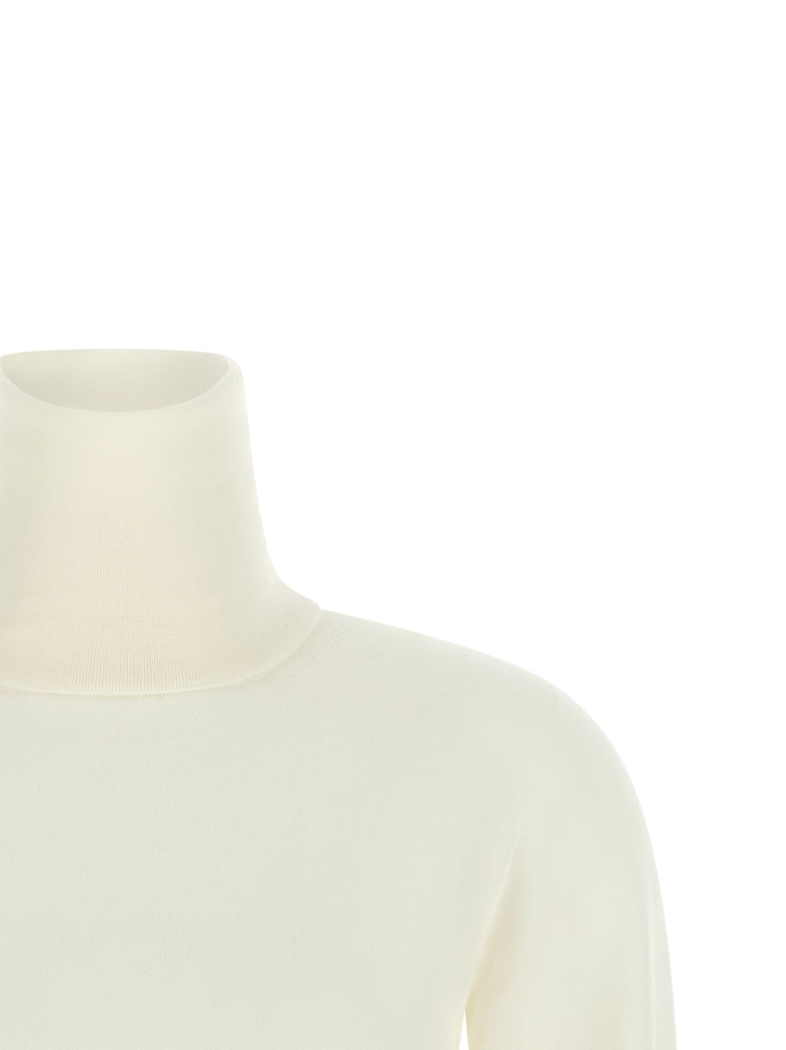 Max Mara White Virgin Wool Cardigan - Timeless Luxury Knitwear