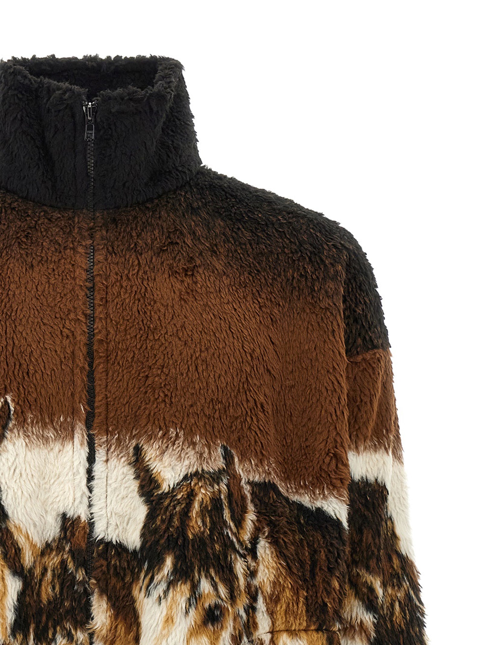 MM6 Maison Margiela Brown Polyethylene Sweatshirt - Luxe Equestrian Elegance