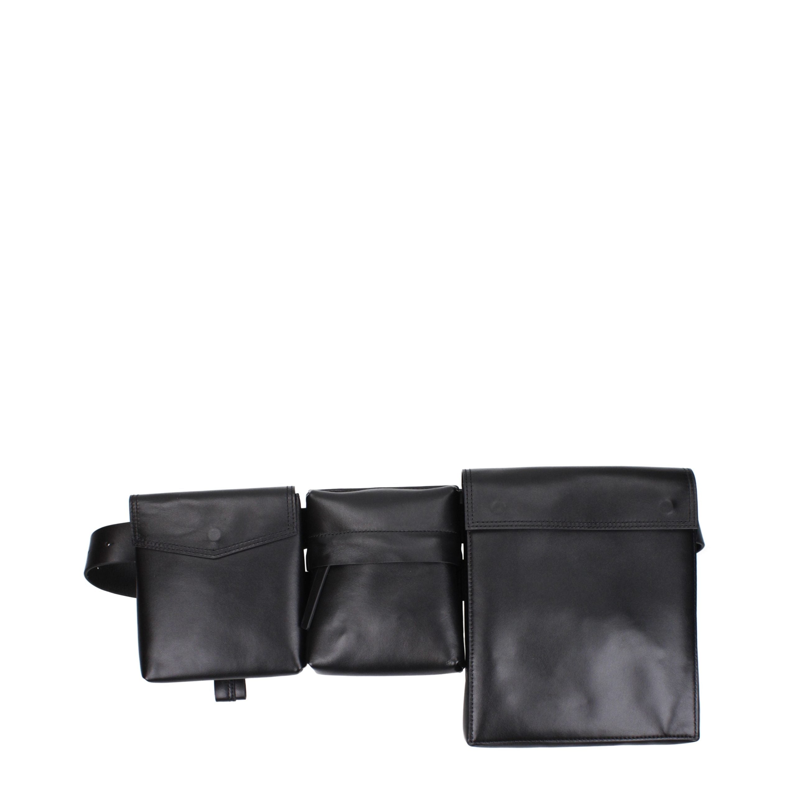 The Attico Black Leather Backpack - Exquisite Luxury Redefined